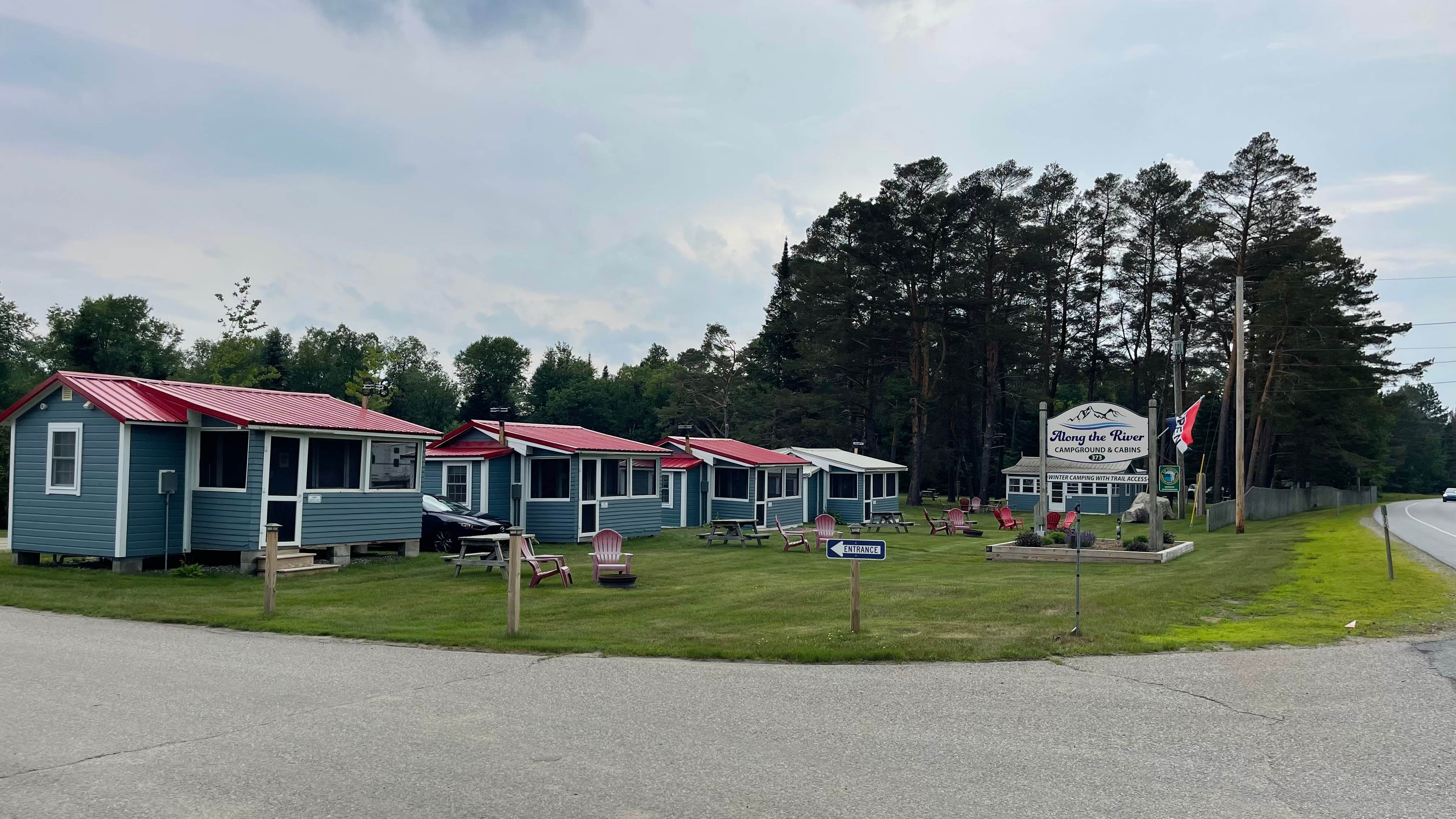 Camper-submitted photo at Along the River Campground near Twin Mountain, NH