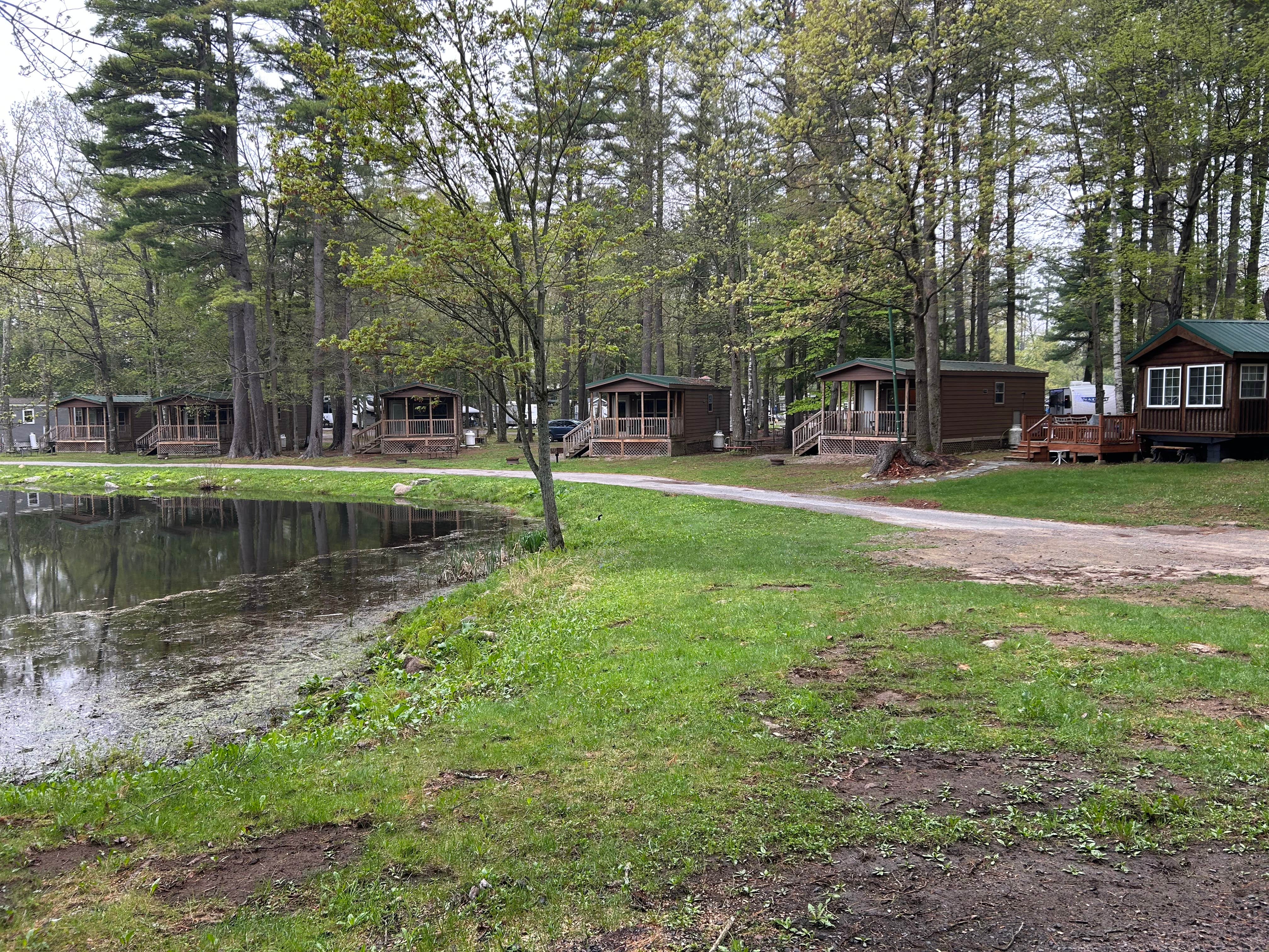 The L.'s photo of a cabin at Alpine Lake RV Resort near Stillwater, NY