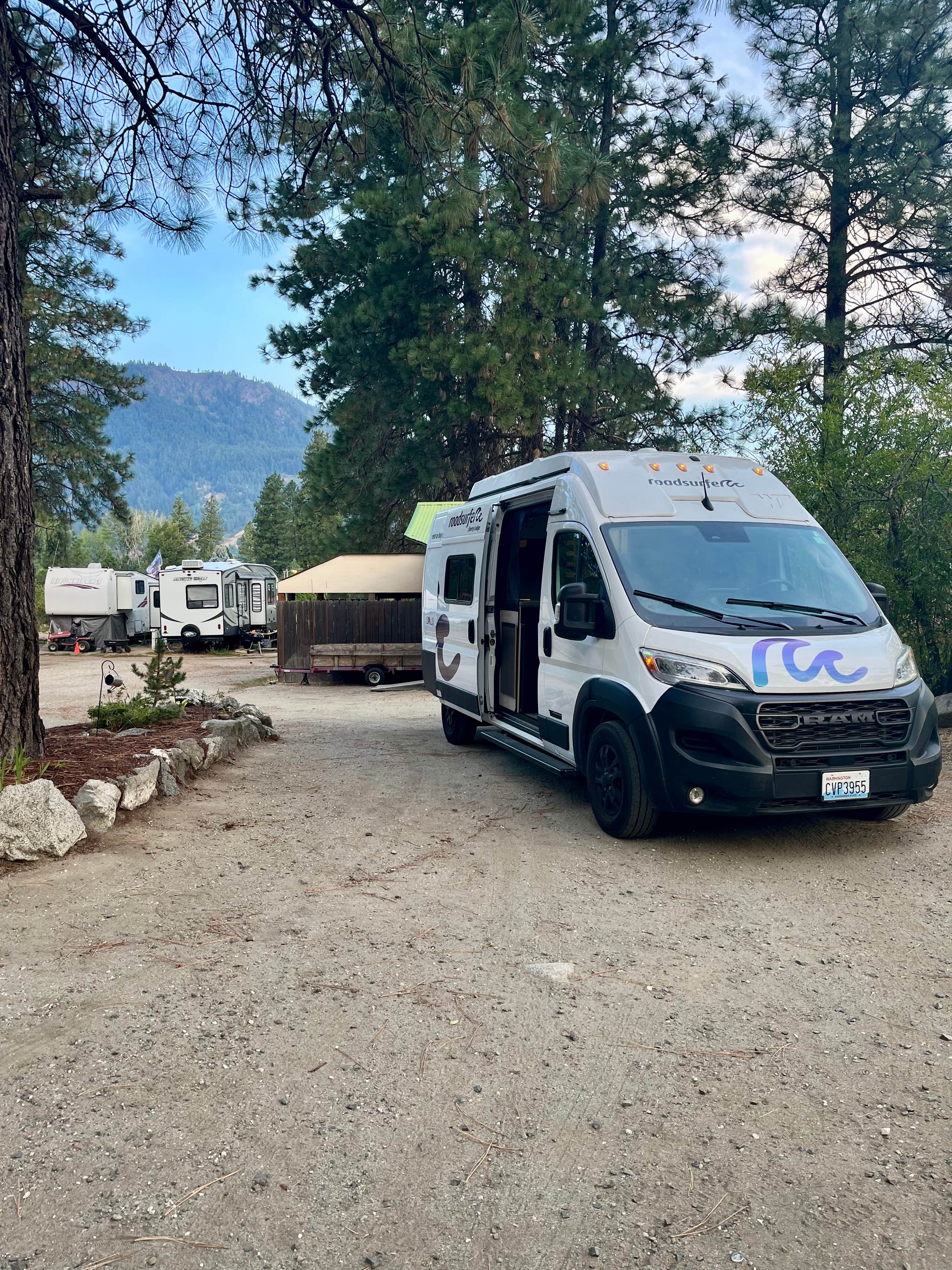 Jennifer M.'s photo of rv camping at Alpine RV Park and Campground near Roslyn, WA