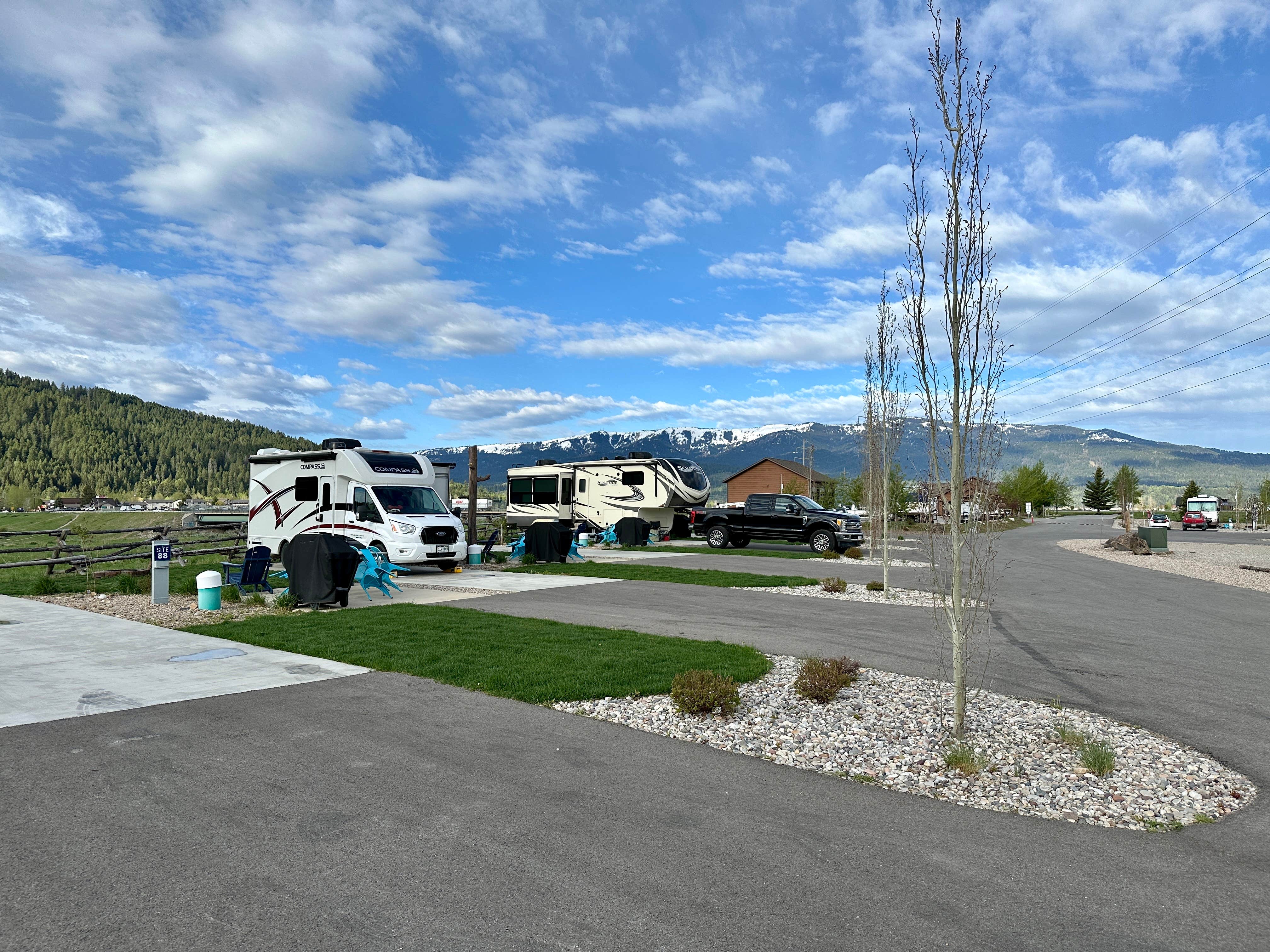 Joe A.'s photo of rv camping at Alpine Valley RV Resort near Jackson, WY