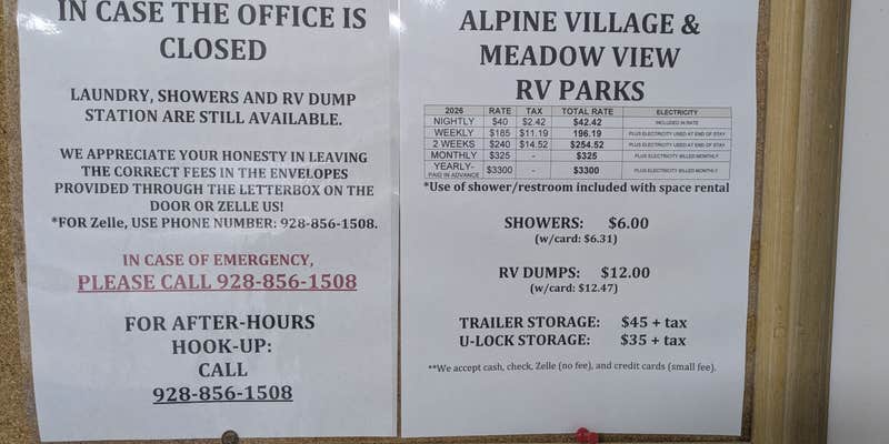 Camper submitted image from Alpine Village RV Park
