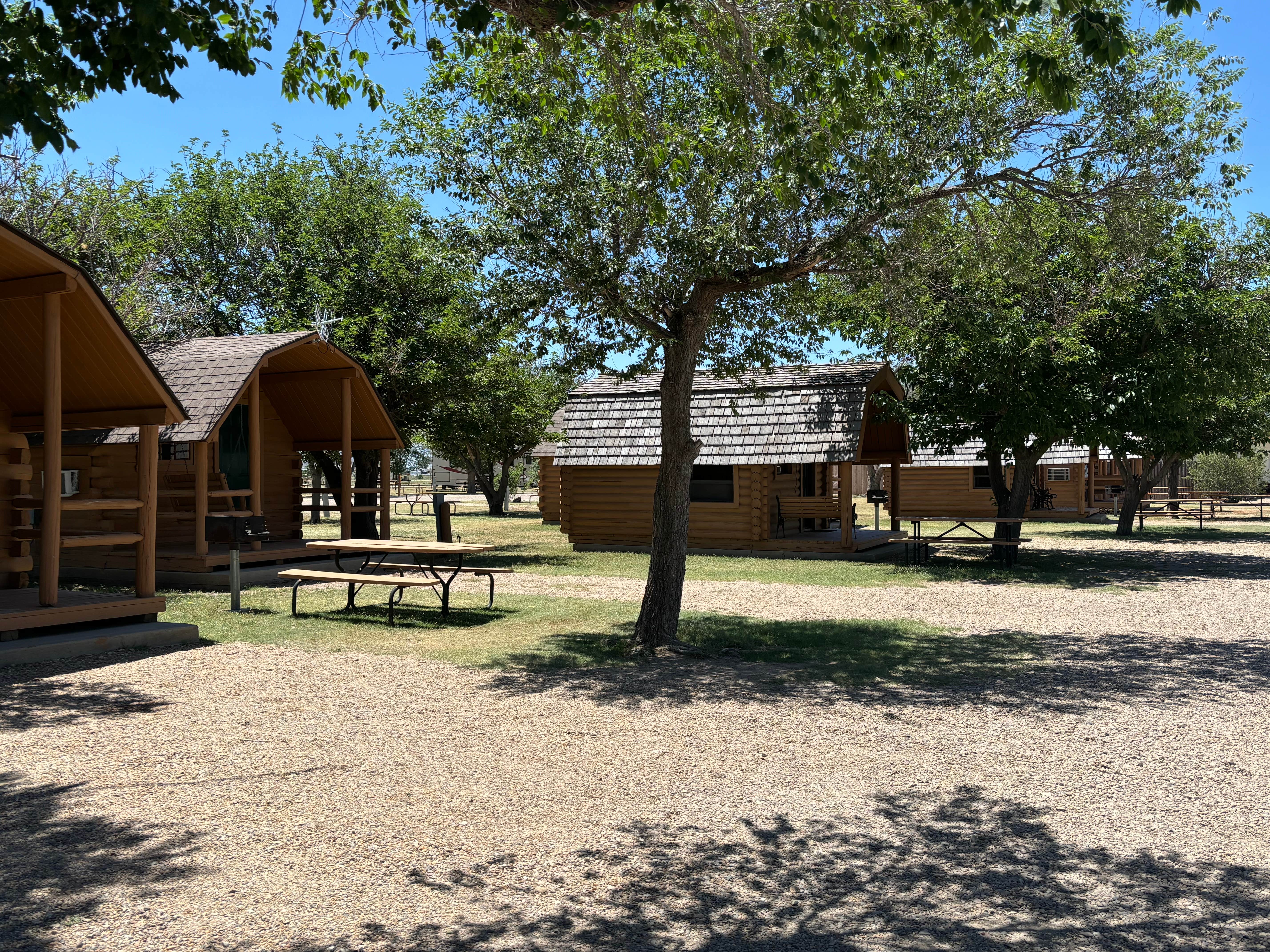Julia H.'s photo of glamping accommodations at Amarillo KOA near Lake Meredith National Recreation Area