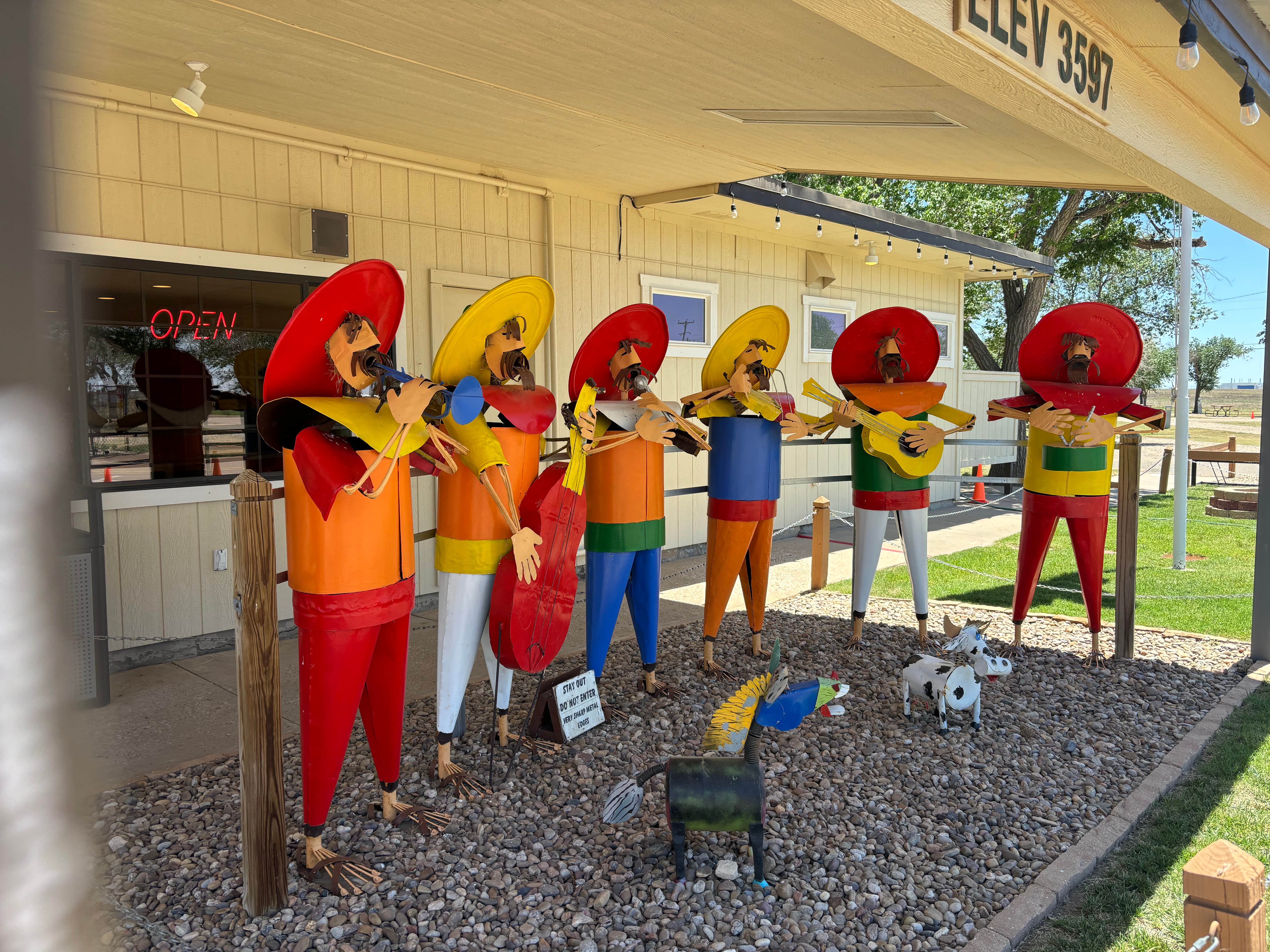 Julia H.'s photo of camping with pets at Amarillo KOA near Fritch, TX