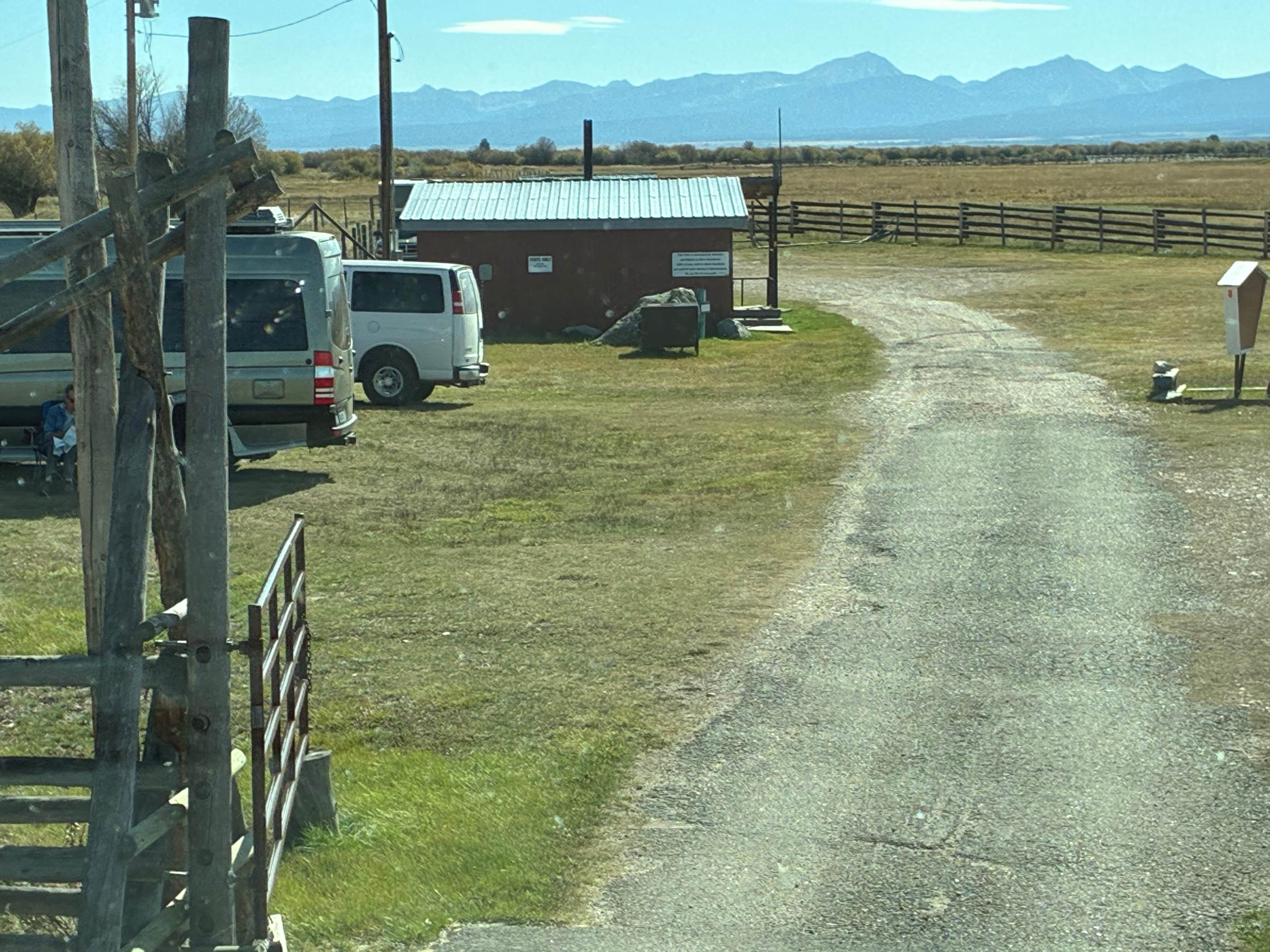 Sue R.'s photo of rv camping at American Legion Park near North Fork, ID