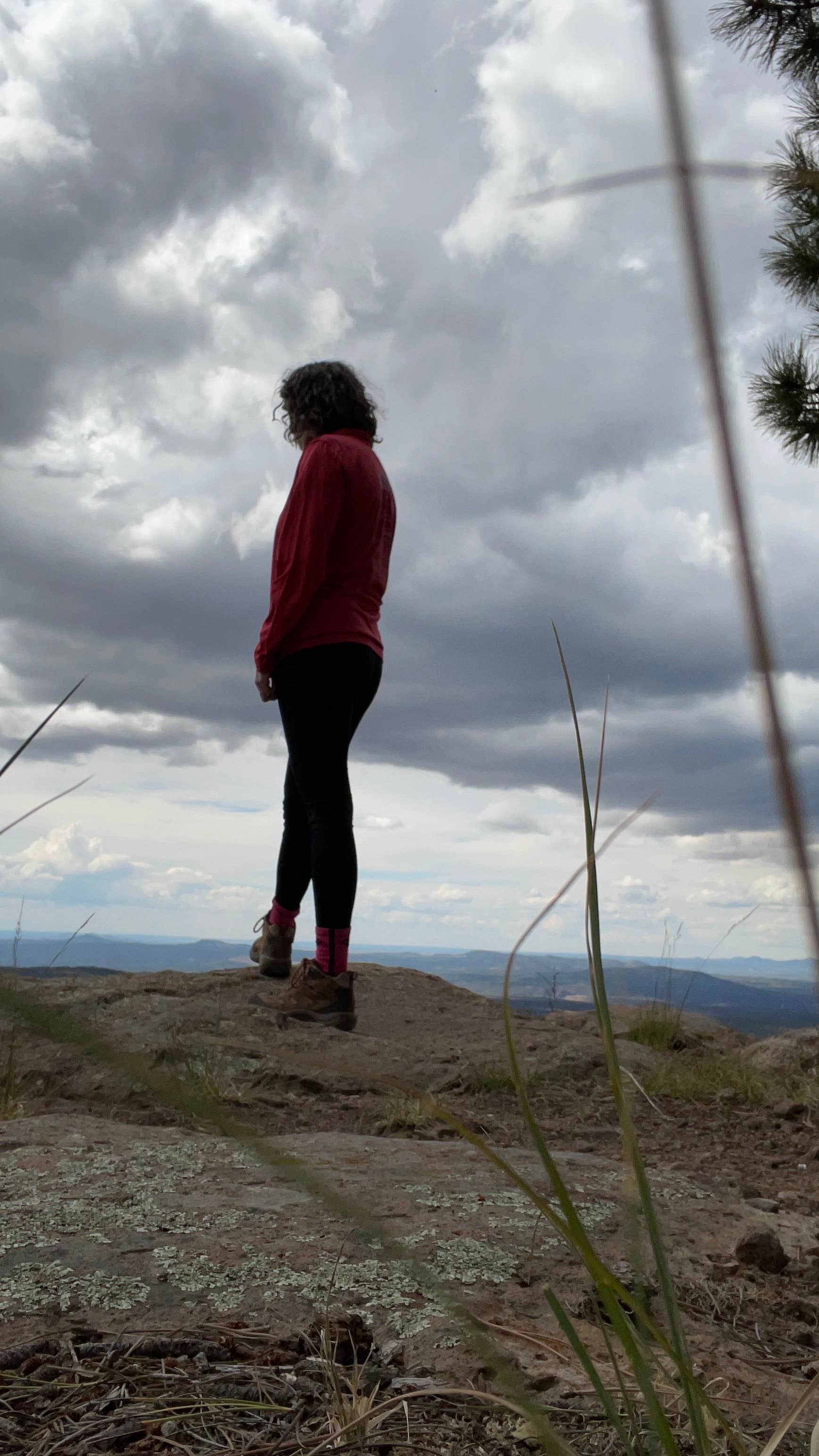 Nancy B.'s photo of a dispersed camping area at American Springs near Chimayo, NM