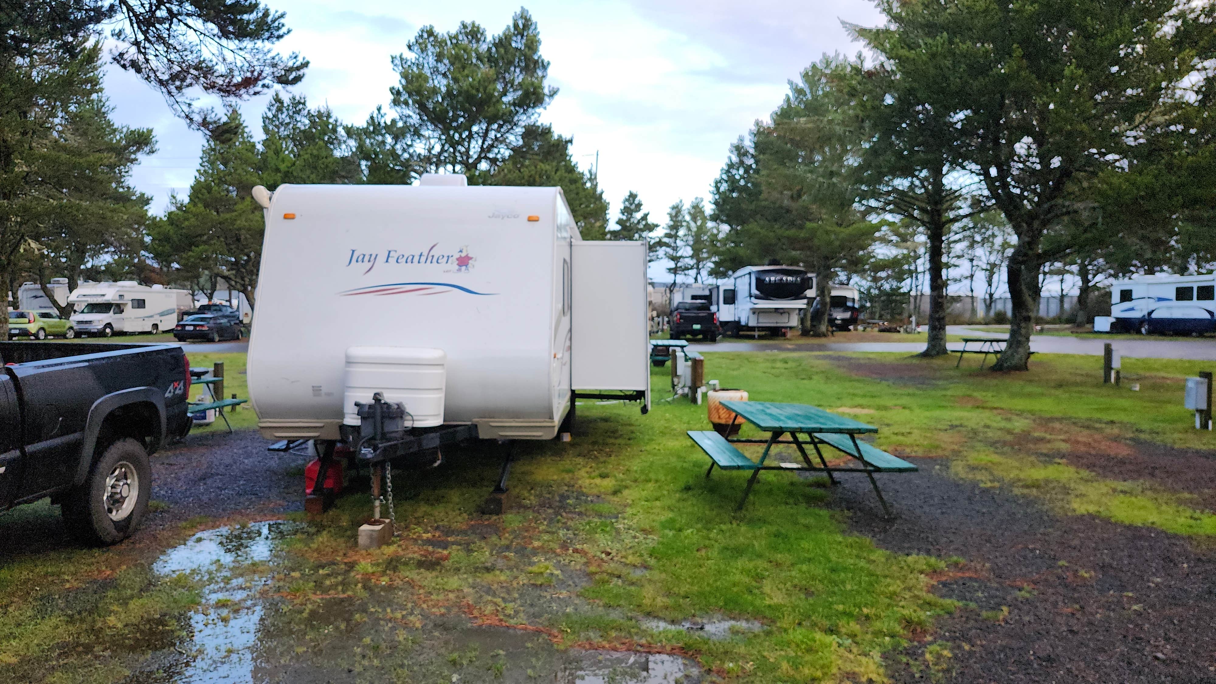 Seth J.'s photo of rv camping at American Sunset RV & Tent Resort near Ocean Shores, WA