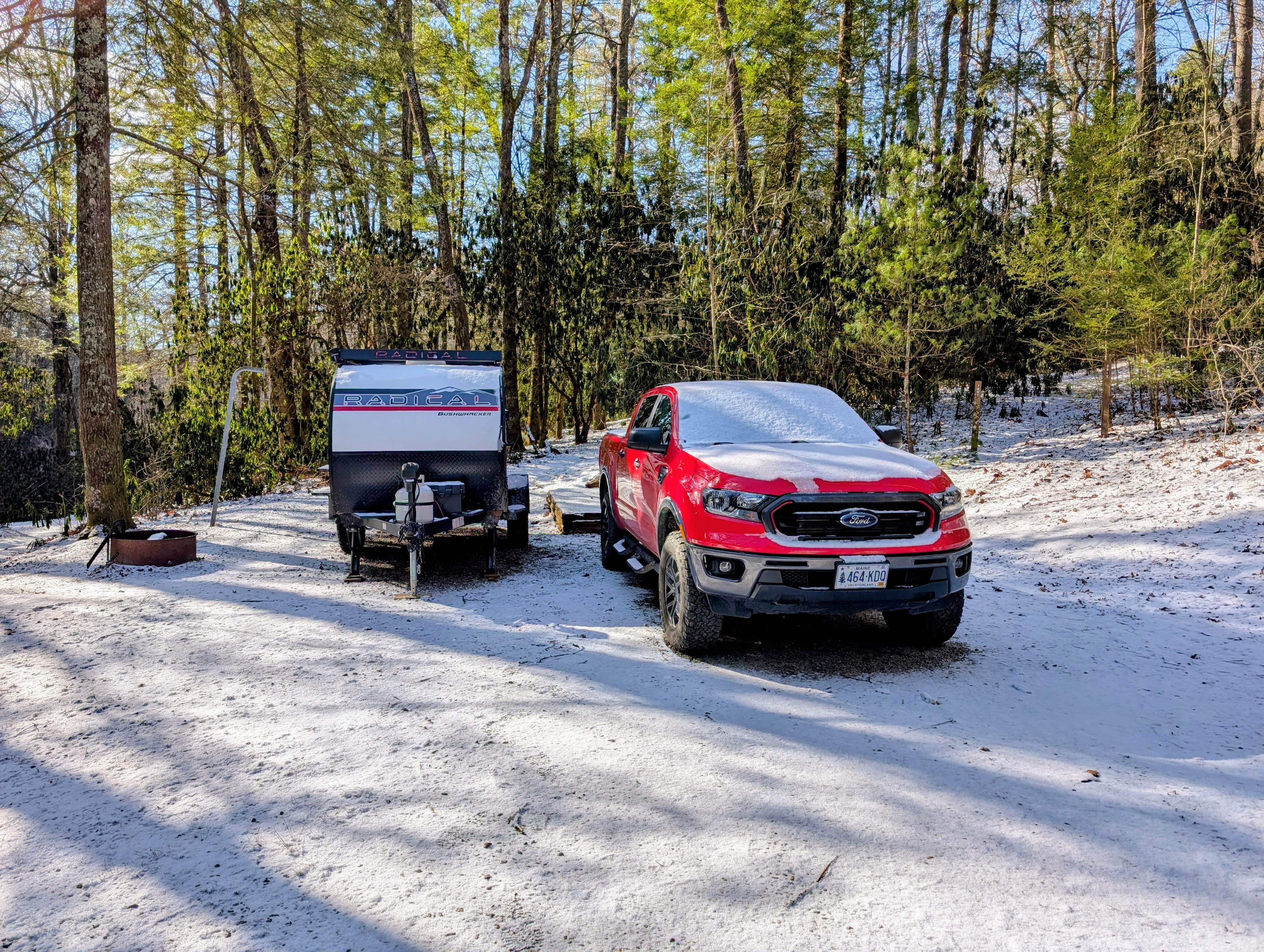 Camper-submitted photo at Ammons Branch Campground near Franklin, NC