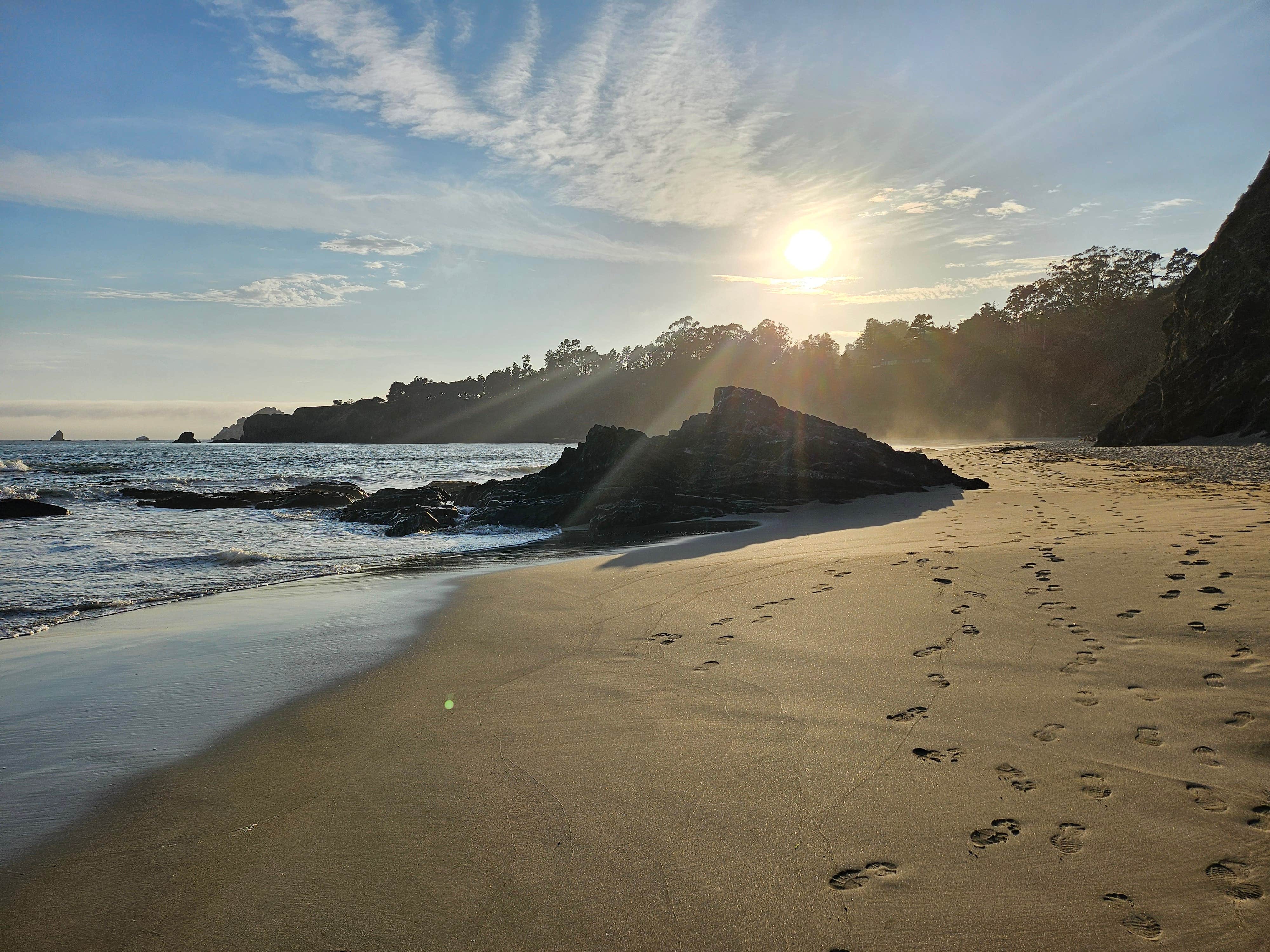 Camper-submitted photo at Anchor Bay Campground near Gualala, CA