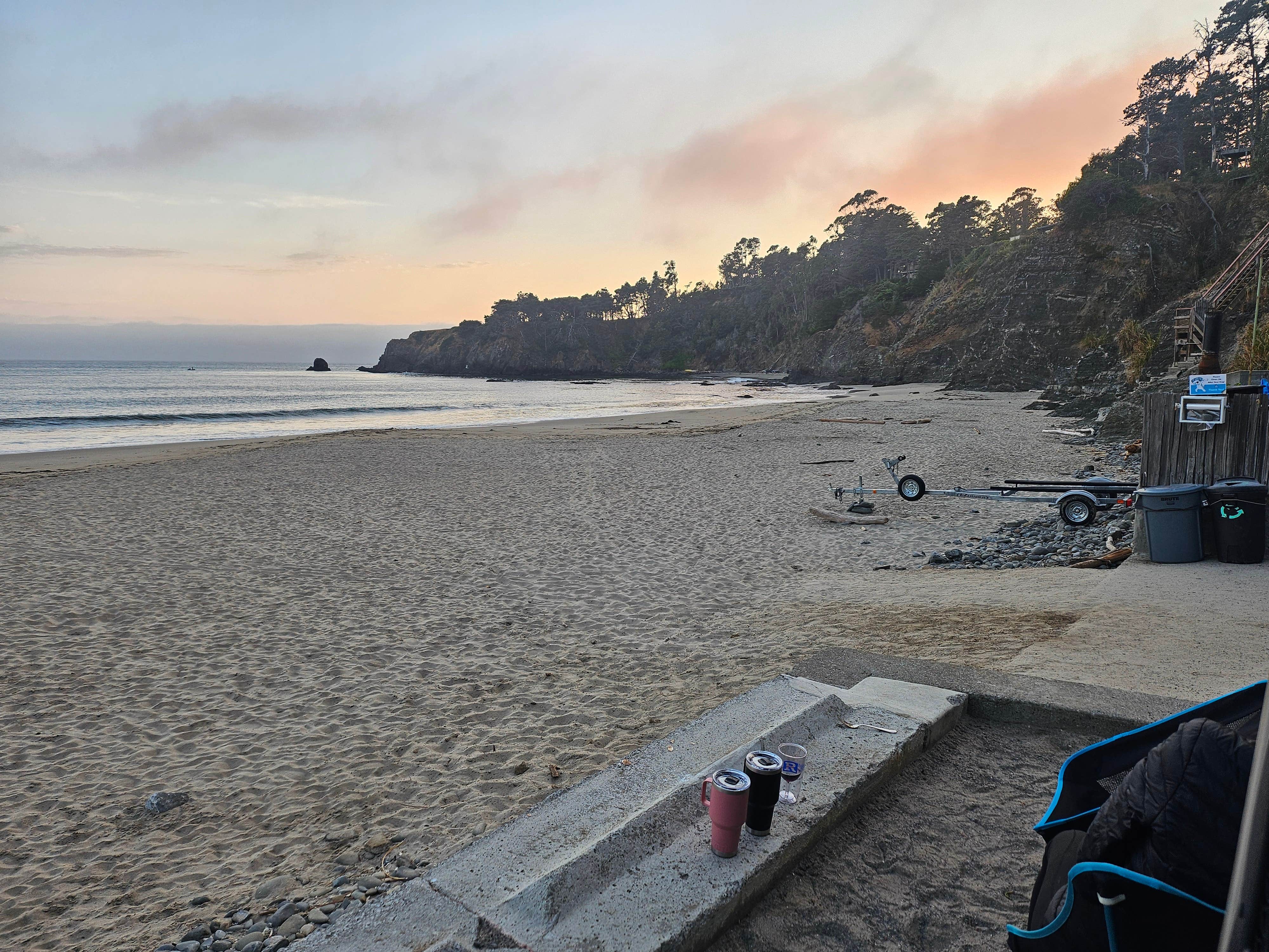 Camper-submitted photo at Anchor Bay Campground near Gualala, CA