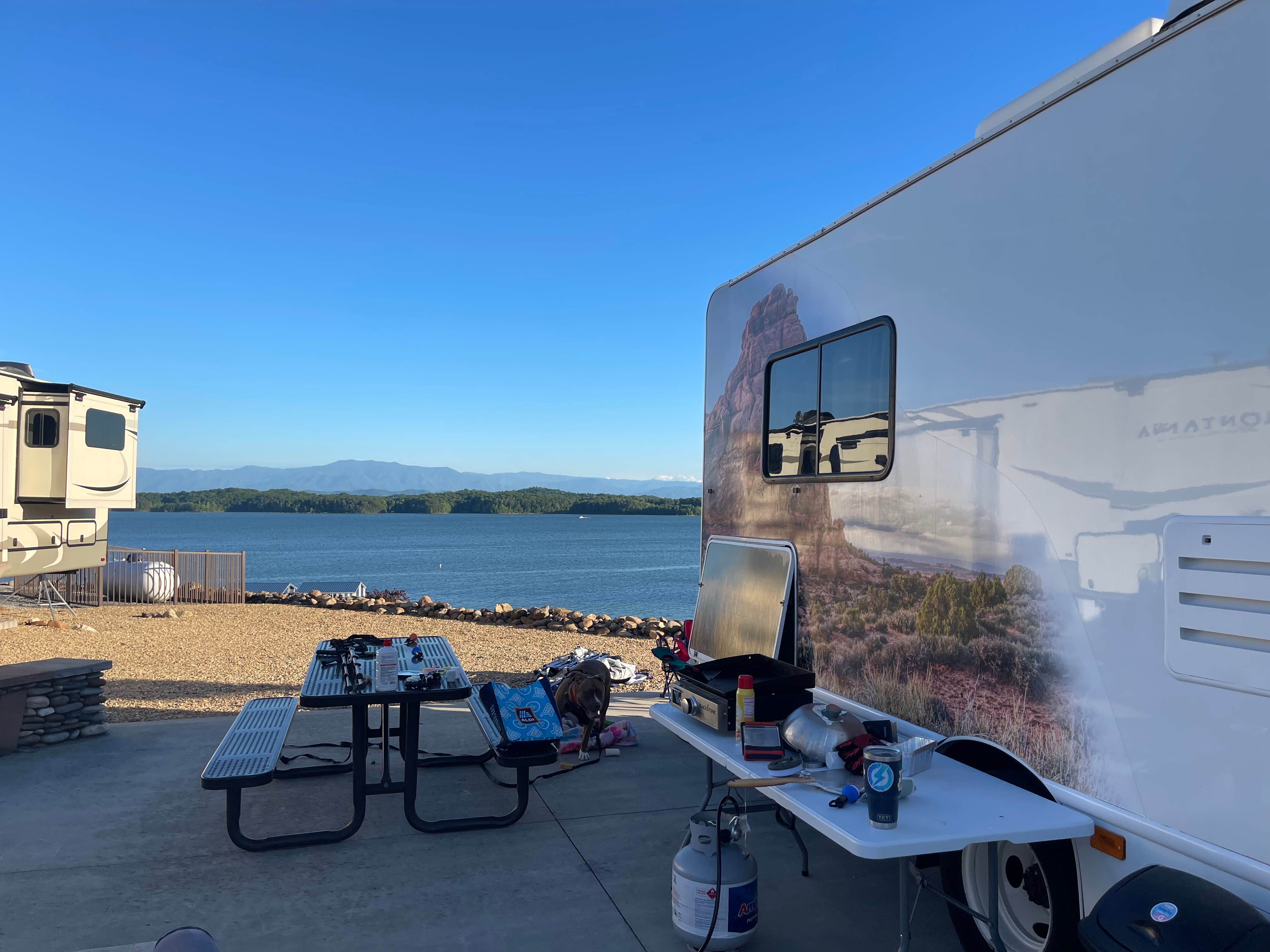 Joe R.'s photo of rv camping at Anchor Down RV Resort near Morristown, TN