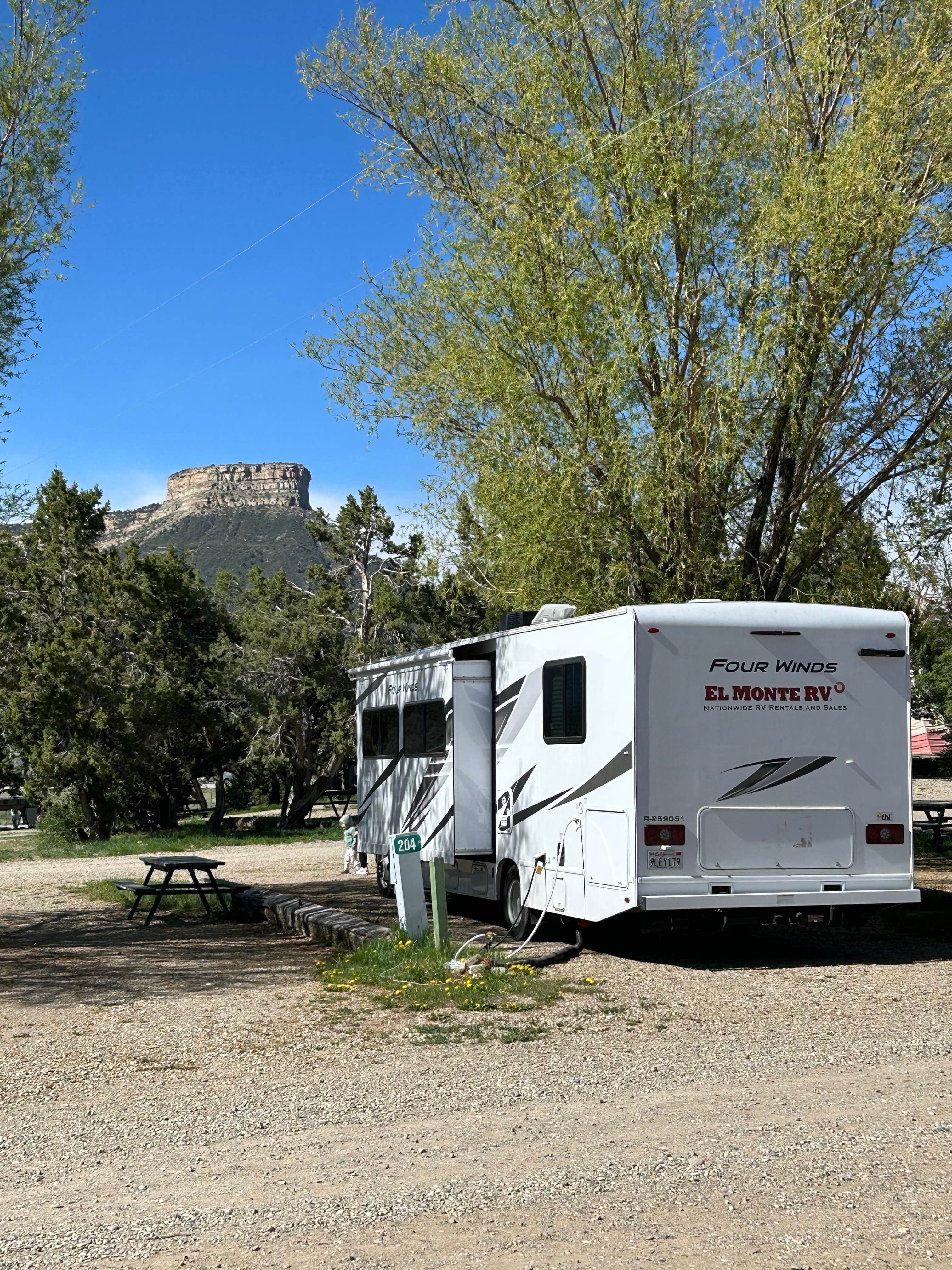 Michaela B.'s photo of rv camping at Ancient Cedars Mesa Verde RV Park near Towaoc, CO