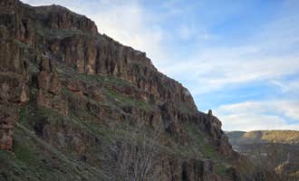 Camping near The Rock Stage Stop - BLM Dispersed: Owyhee-Dispersed, Adrian, Oregon