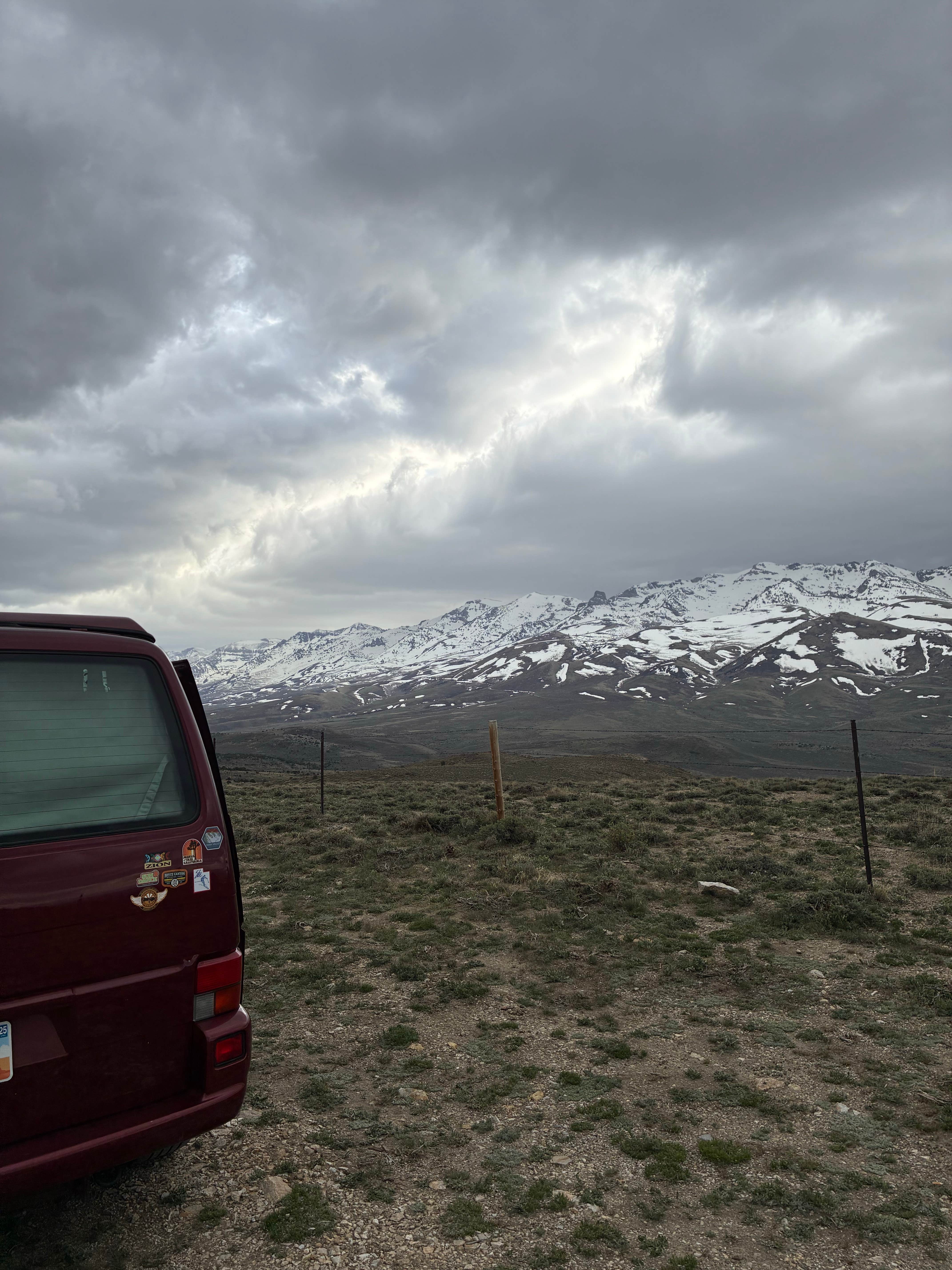 Camper submitted image from Angel Lake FS Road Pull Out - 1