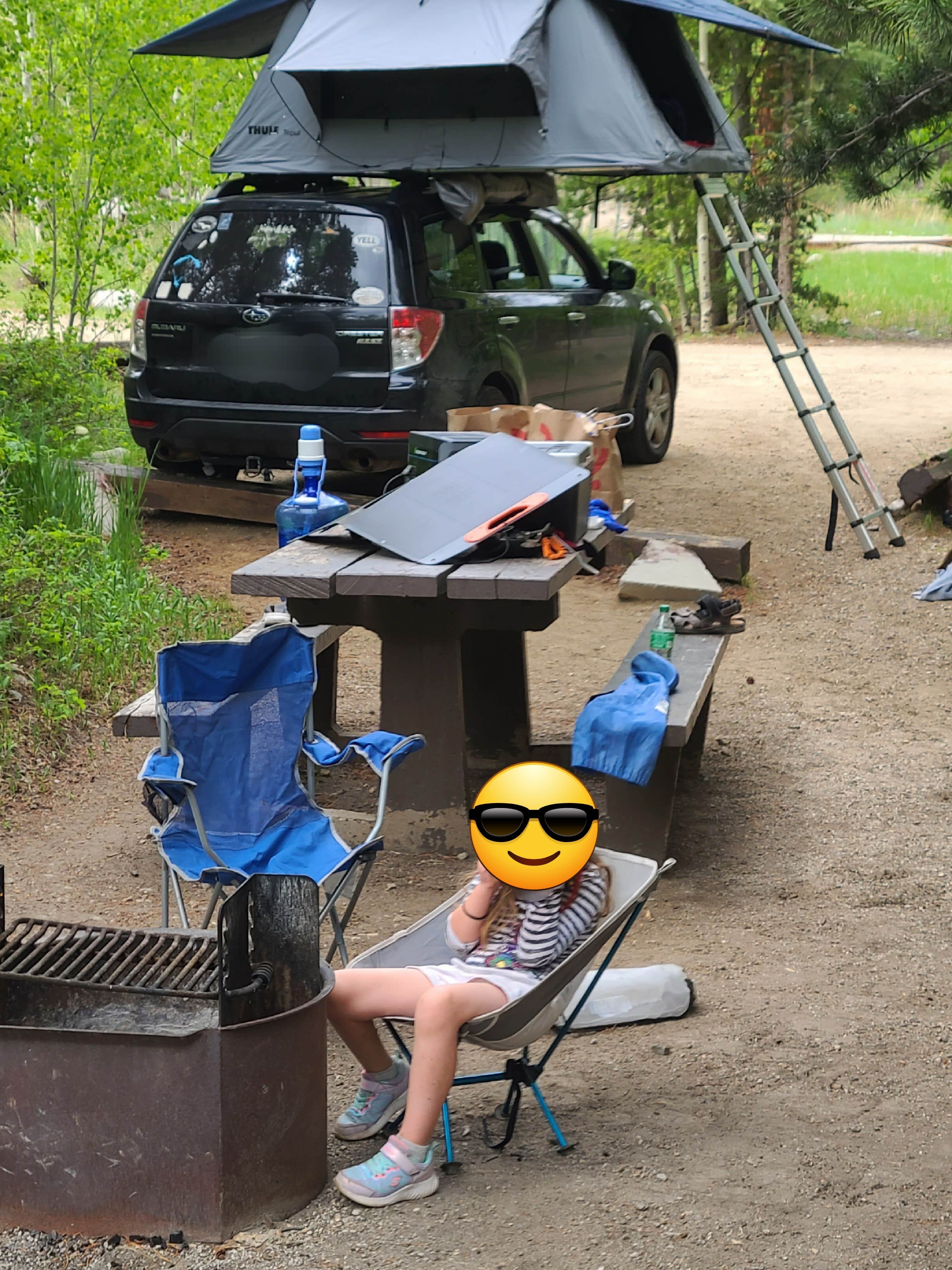 Patrick L.'s photo of a dispersed camping area at Angel of Shavano Dispersed Camping on FR252B near Pitkin, CO