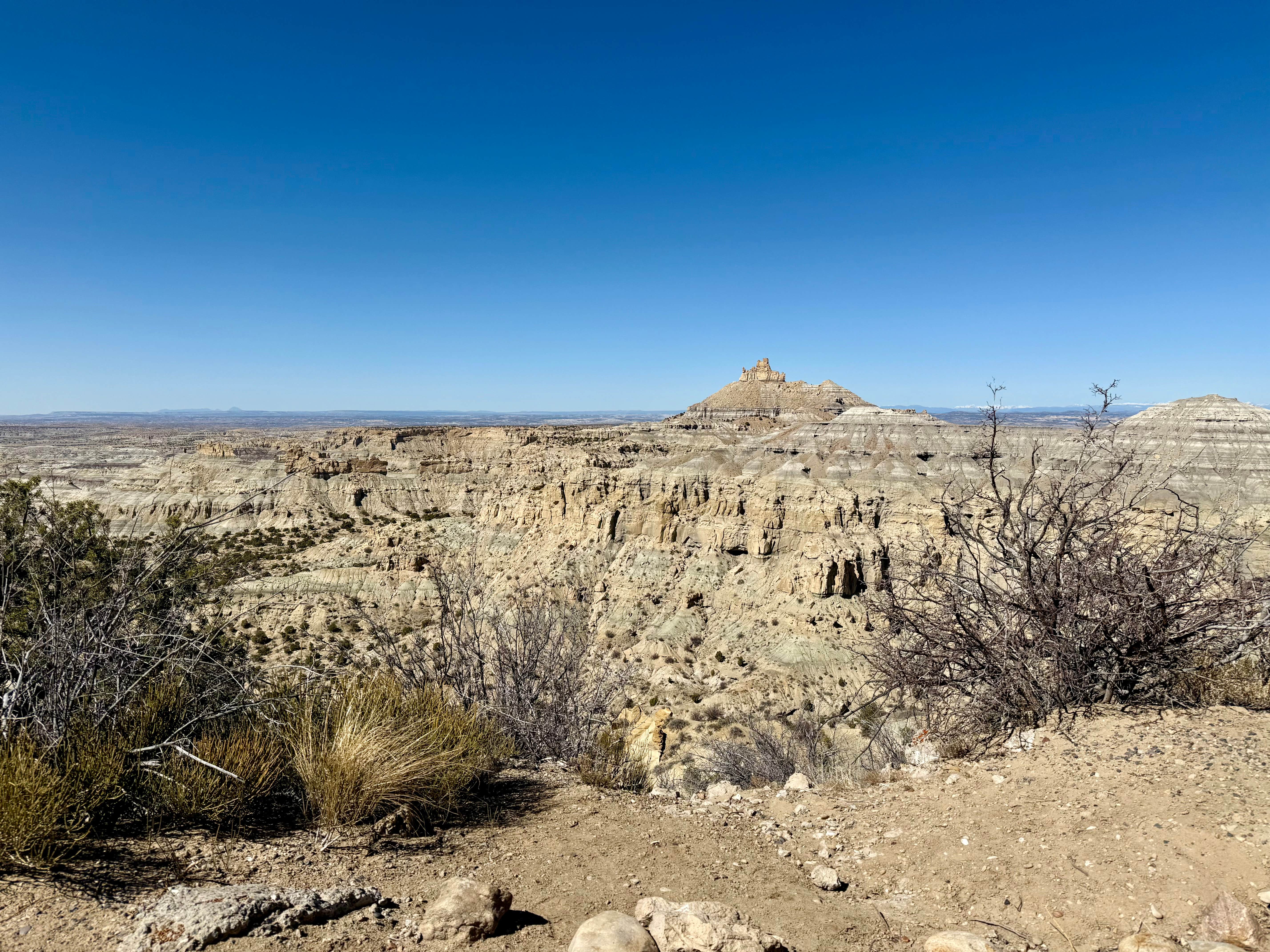 Camper submitted image from Angel Peak NM Badlands | Dispersed Camping - 1