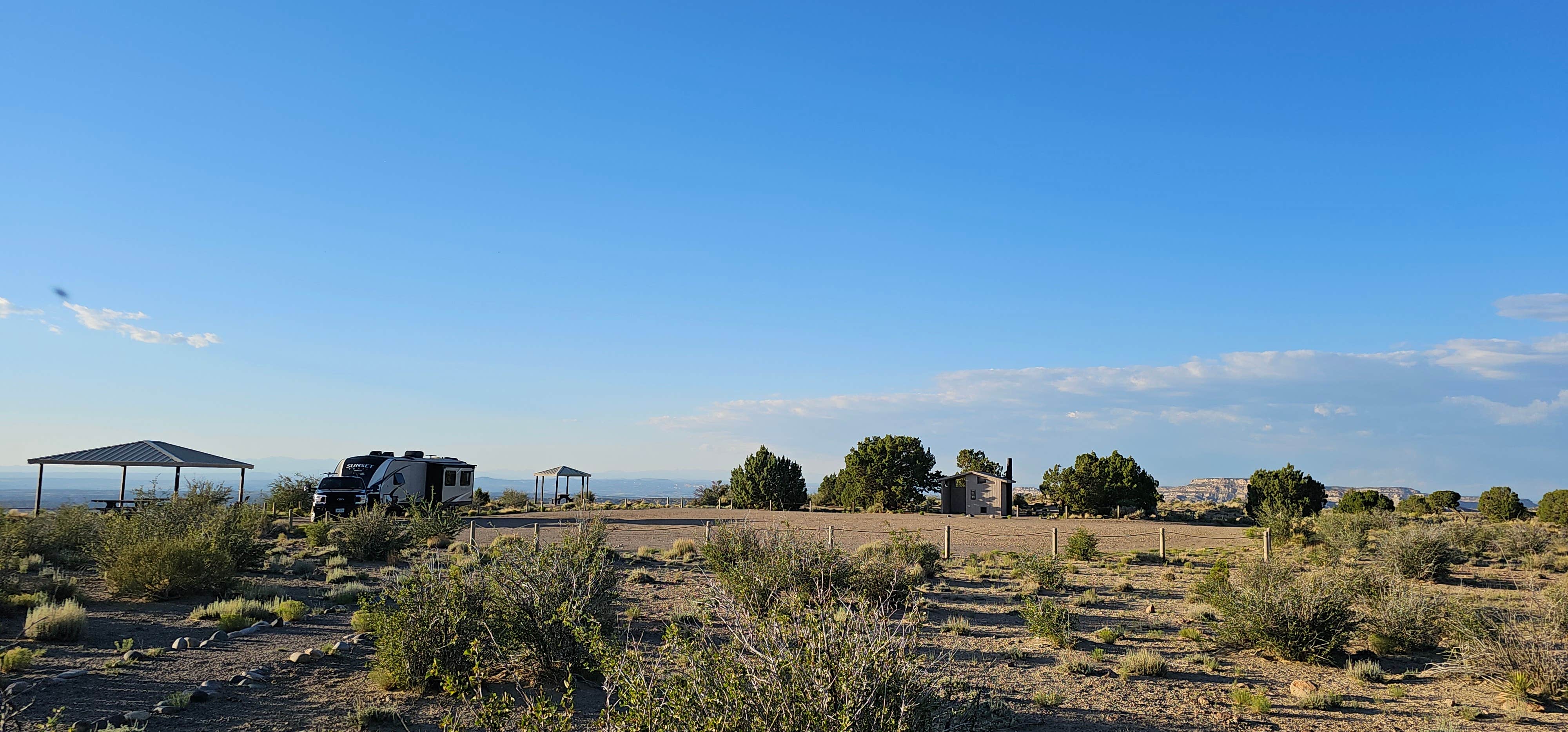 Texas Roving Ranger's photo of a dispersed camping area at Angel Peak NM Badlands | Dispersed Camping near Counselor, NM