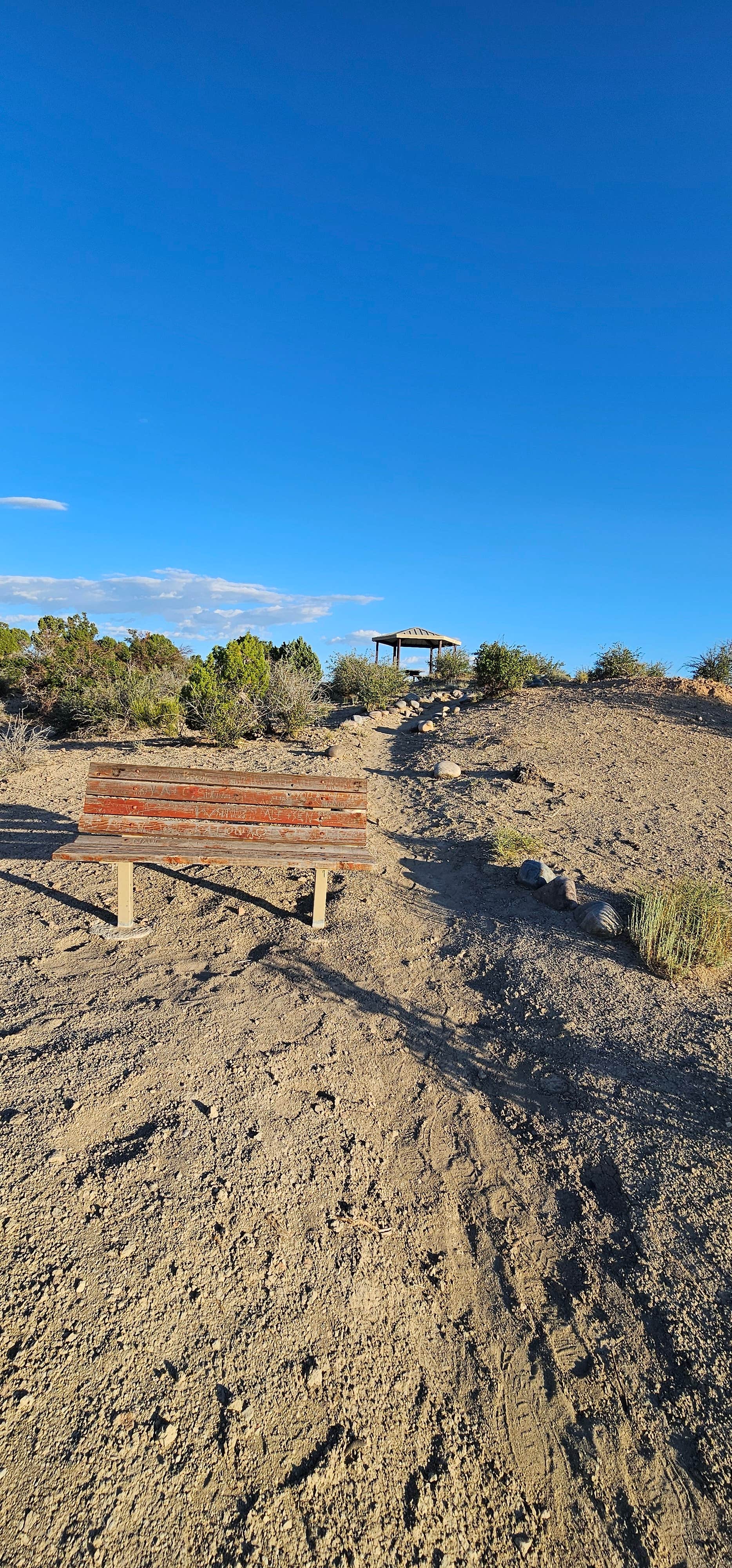 Camper submitted image from Angel Peak NM Badlands | Dispersed Camping - 5