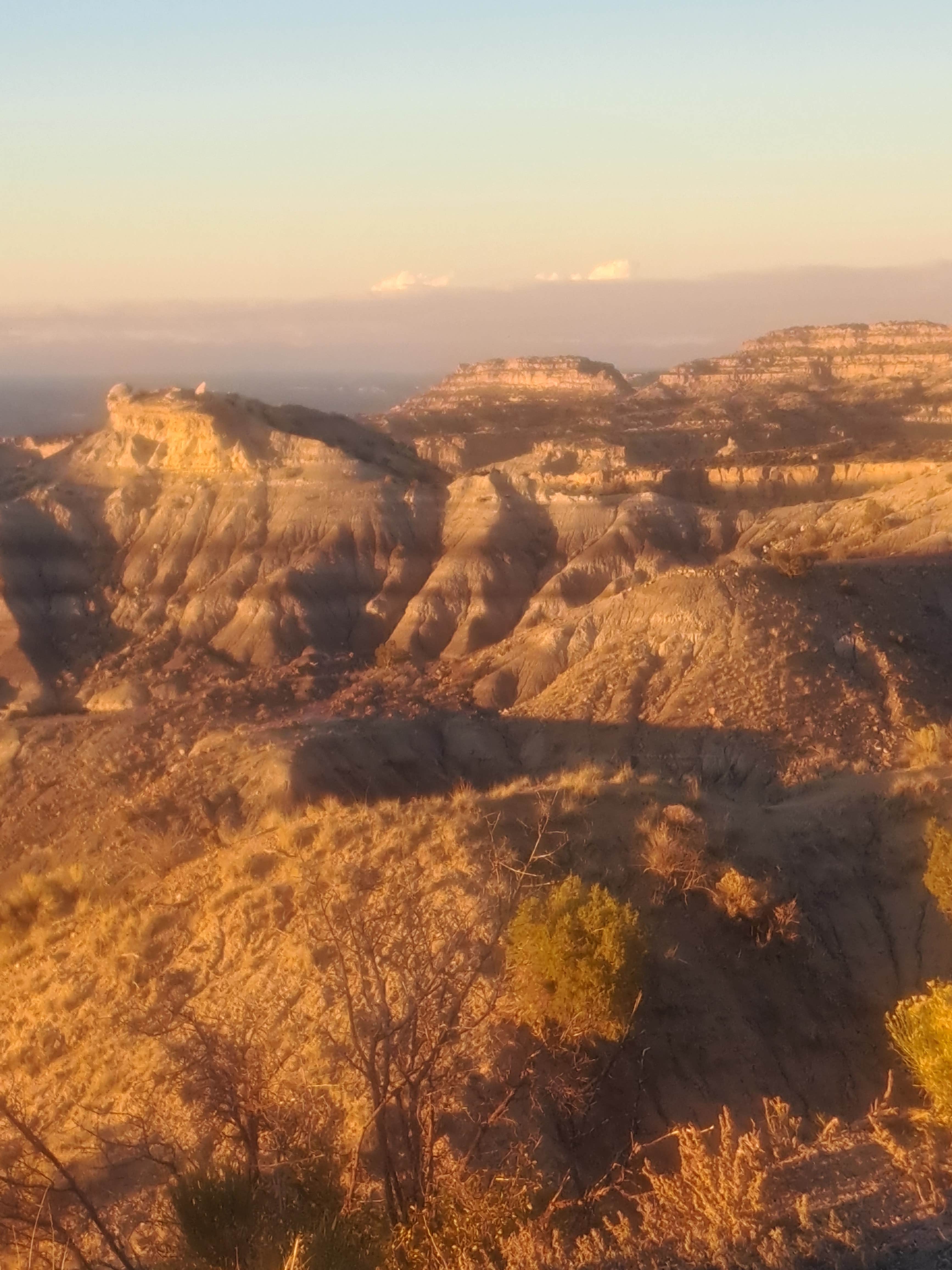 Camper-submitted photo at Angel Peak NM Badlands | Dispersed Camping near Navajo Dam, NM