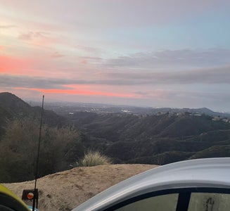 Camper-submitted photo from Angeles Crest Overlook to LA