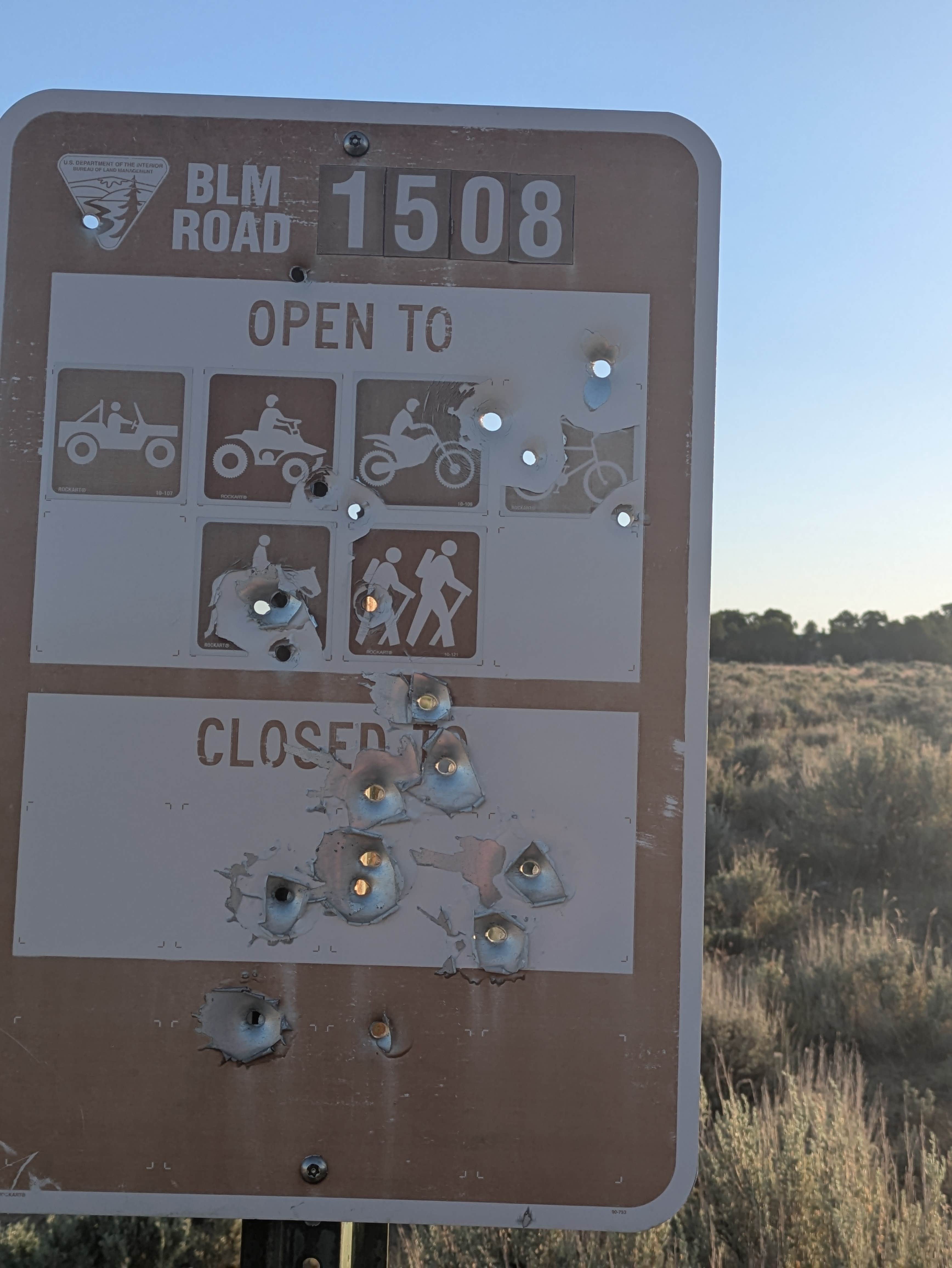 Camper submitted image from Angora Hills Dispersed Site - 1