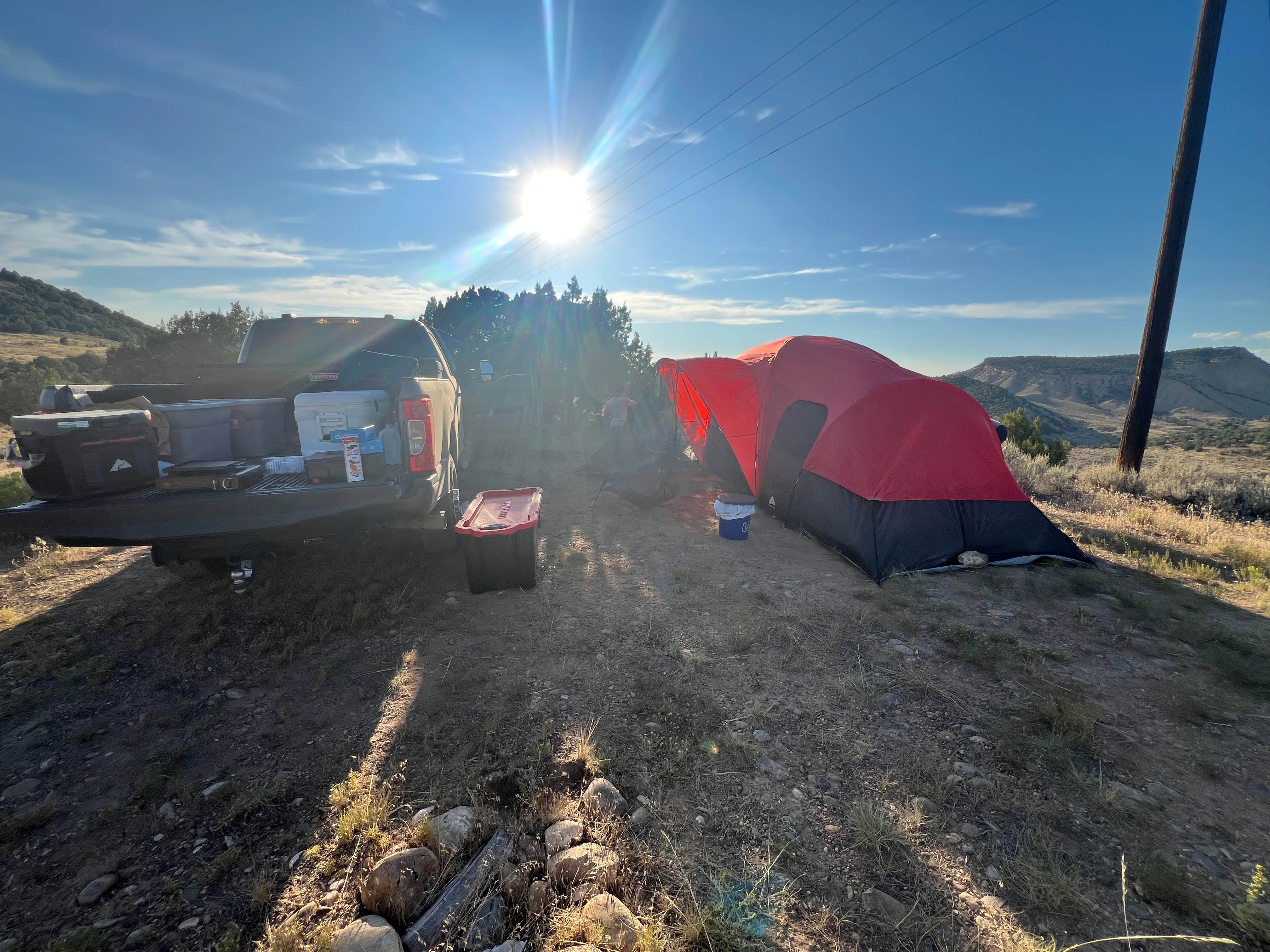 Camper submitted image from Angora Hills Dispersed Site - 3