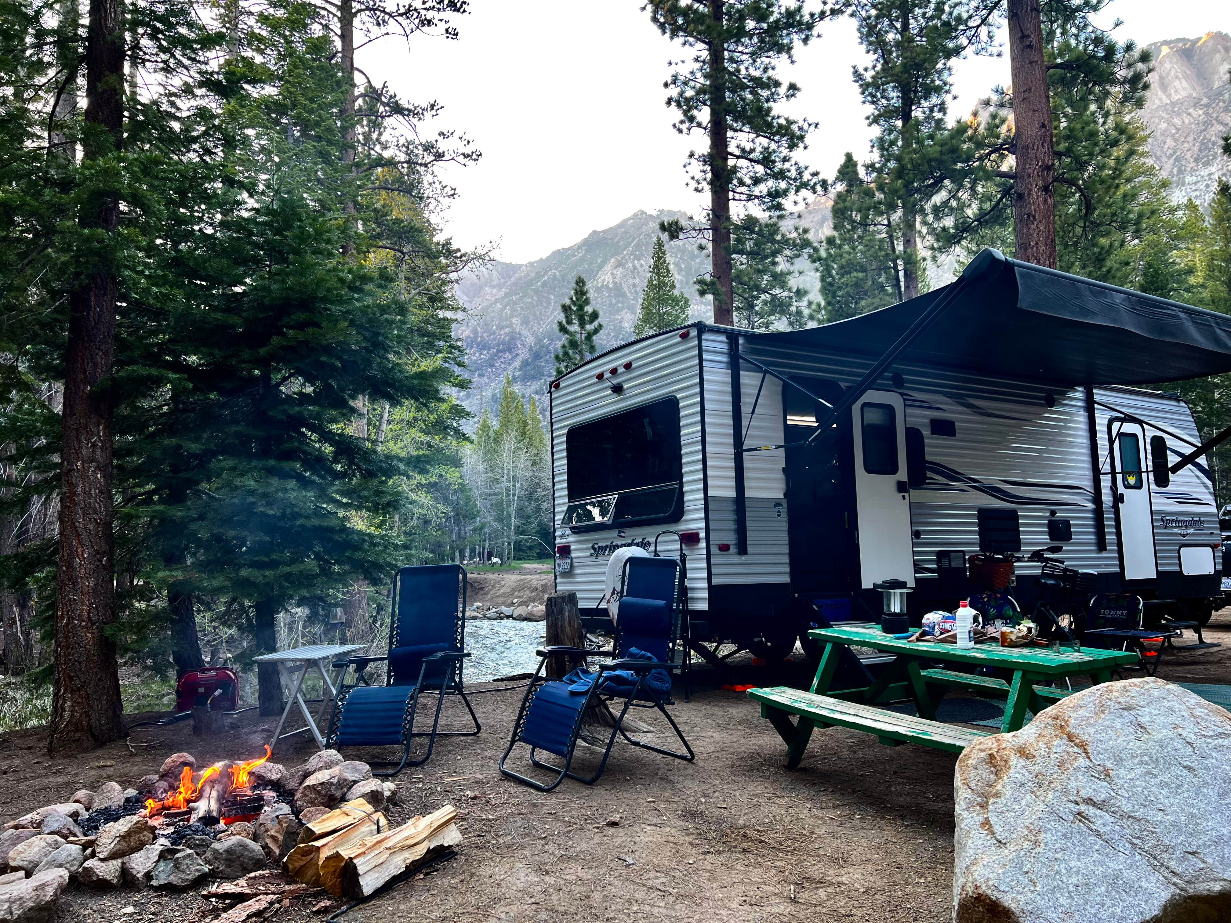 Camper-submitted photo at Annett's Mono Village near Bridgeport, CA