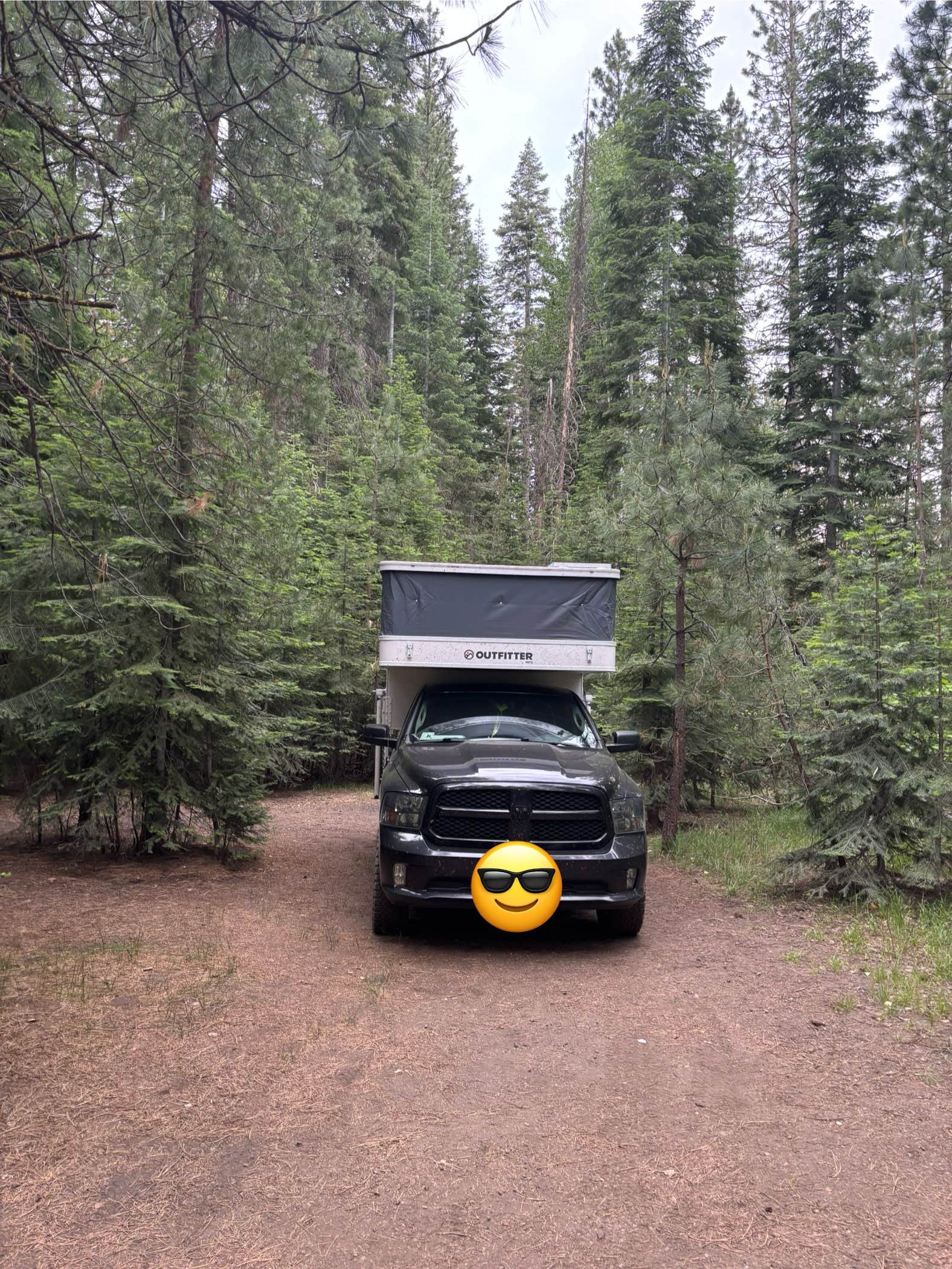 Camper-submitted photo at Annie Creek Road near Crater Lake, OR
