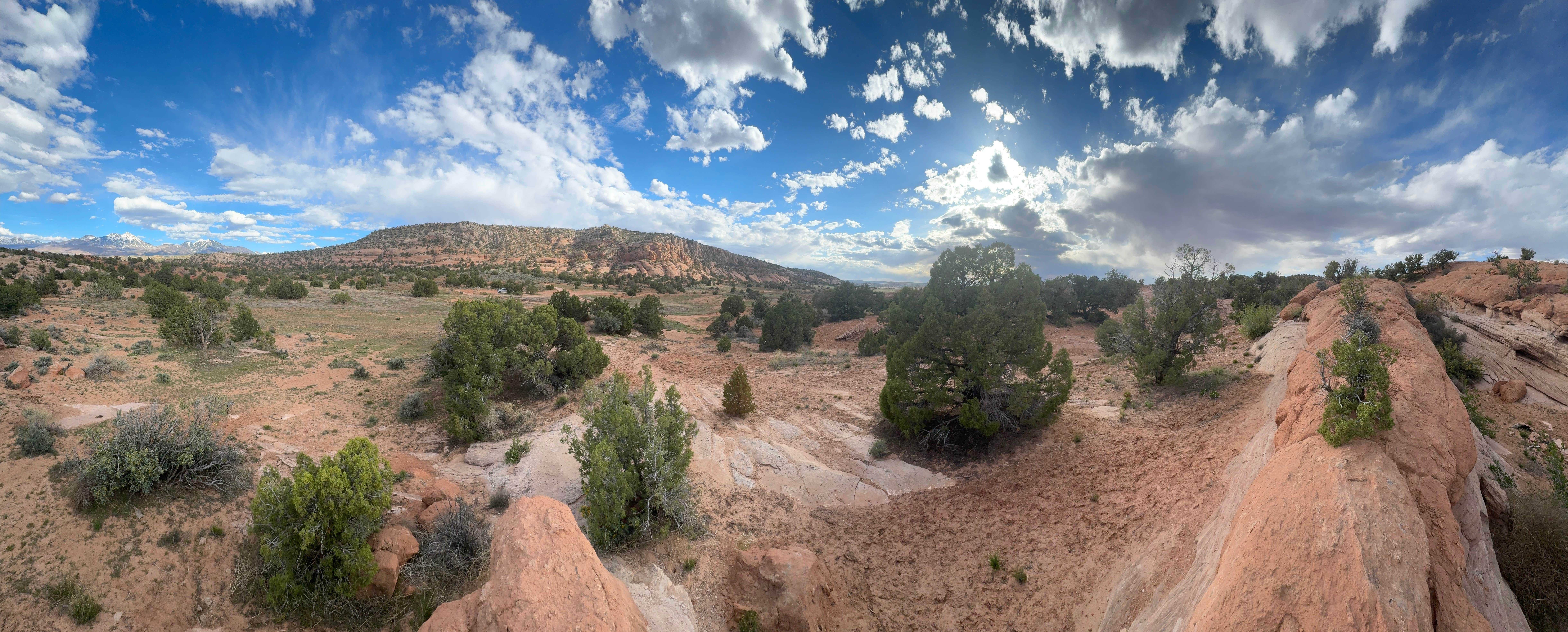 Kenai F.'s photo of a dispersed camping area at Another Behind the Rocks rd Dispersed Spot near Moab, UT
