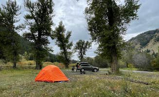 Nicki S.'s photo of a dispersed camping area at Antelope Creek near Fairfield, ID