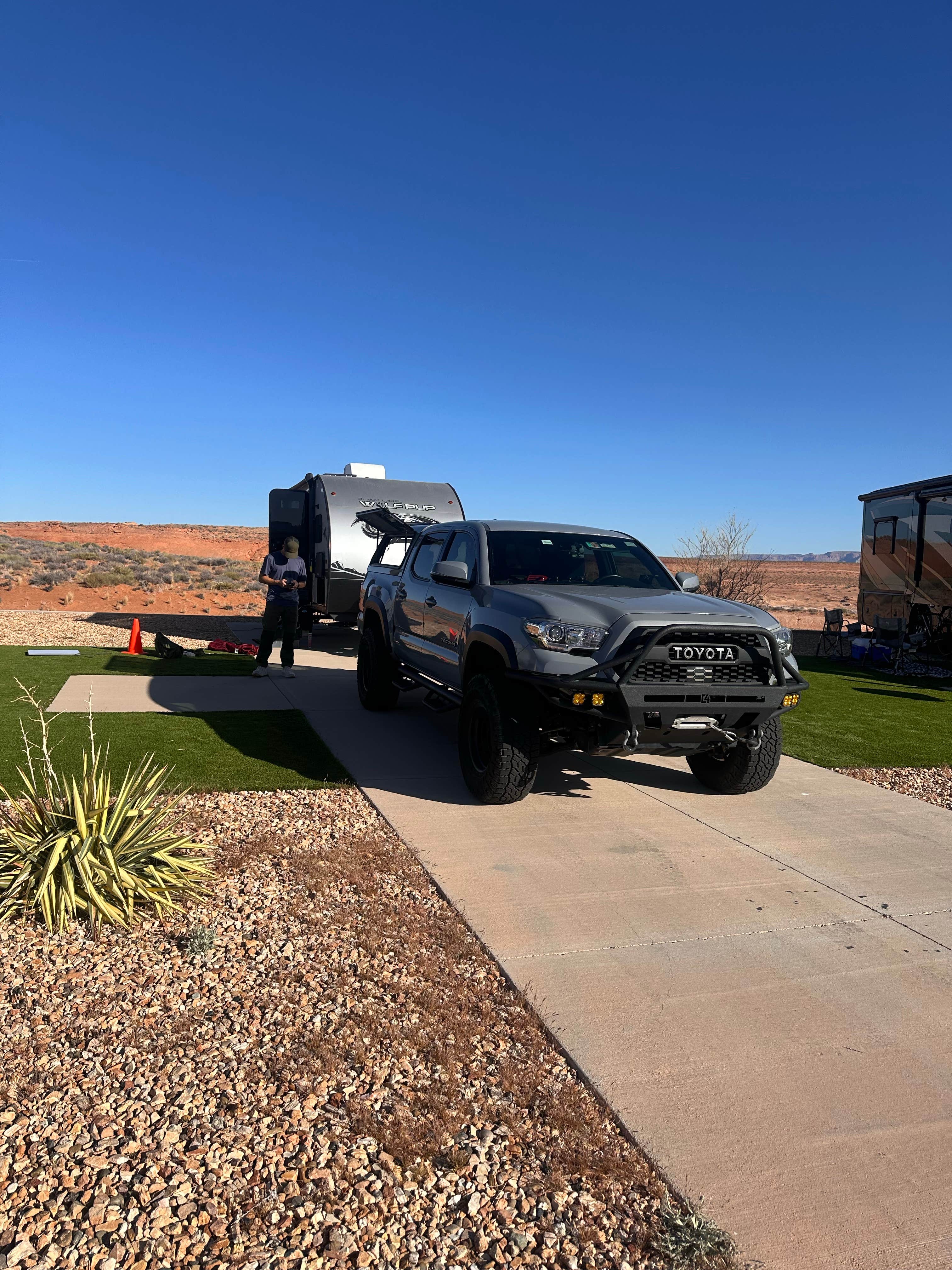 Tijana & Andrew C.'s photo of rv camping at Antelope Point RV Park near Shonto, AZ
