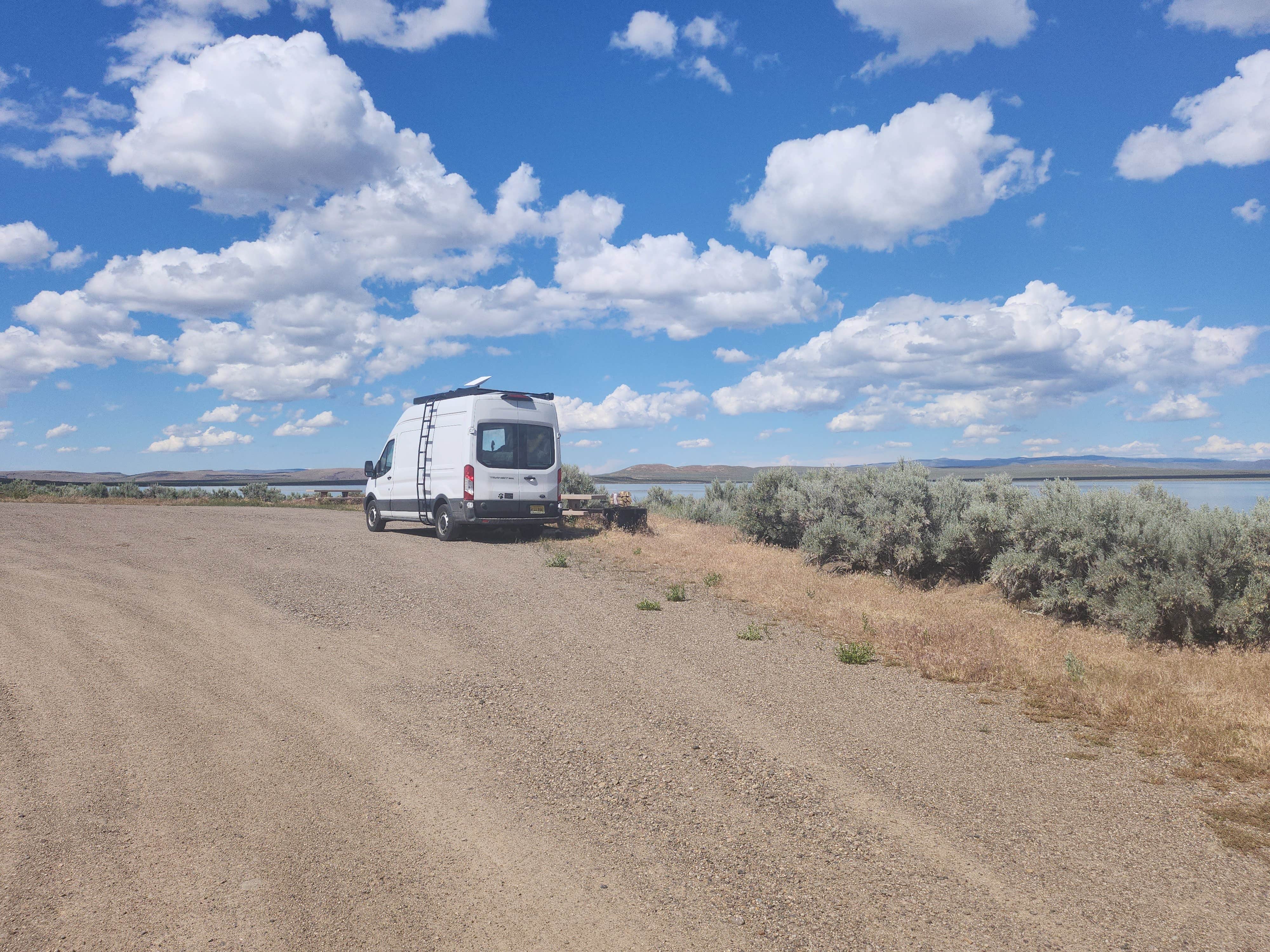 Kelda C.'s photo of rv camping at Antelope Reservoir near Jordan Valley, OR