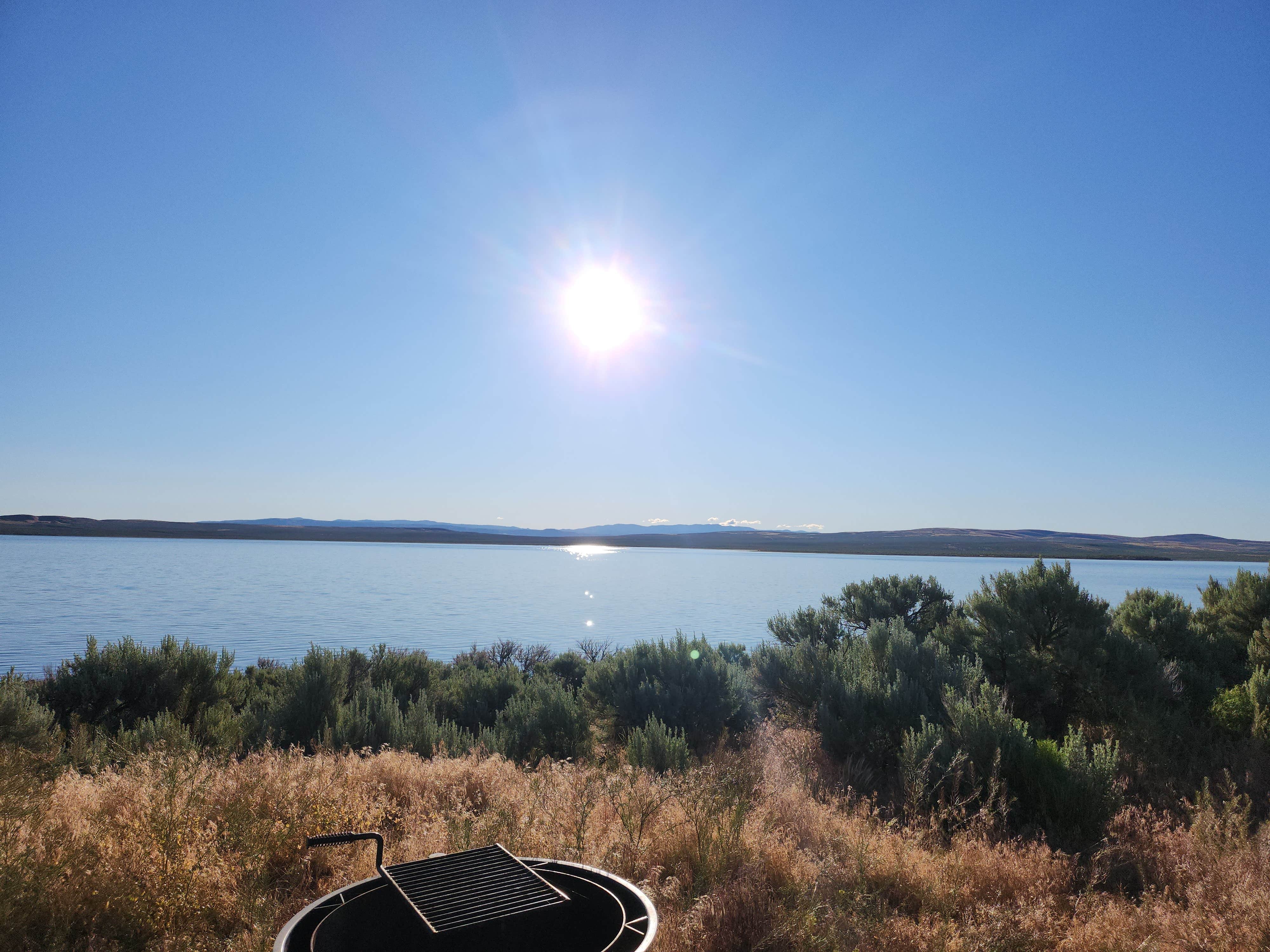 Kelda C.'s photo of a dispersed camping area at Antelope Reservoir near Jordan Valley, OR