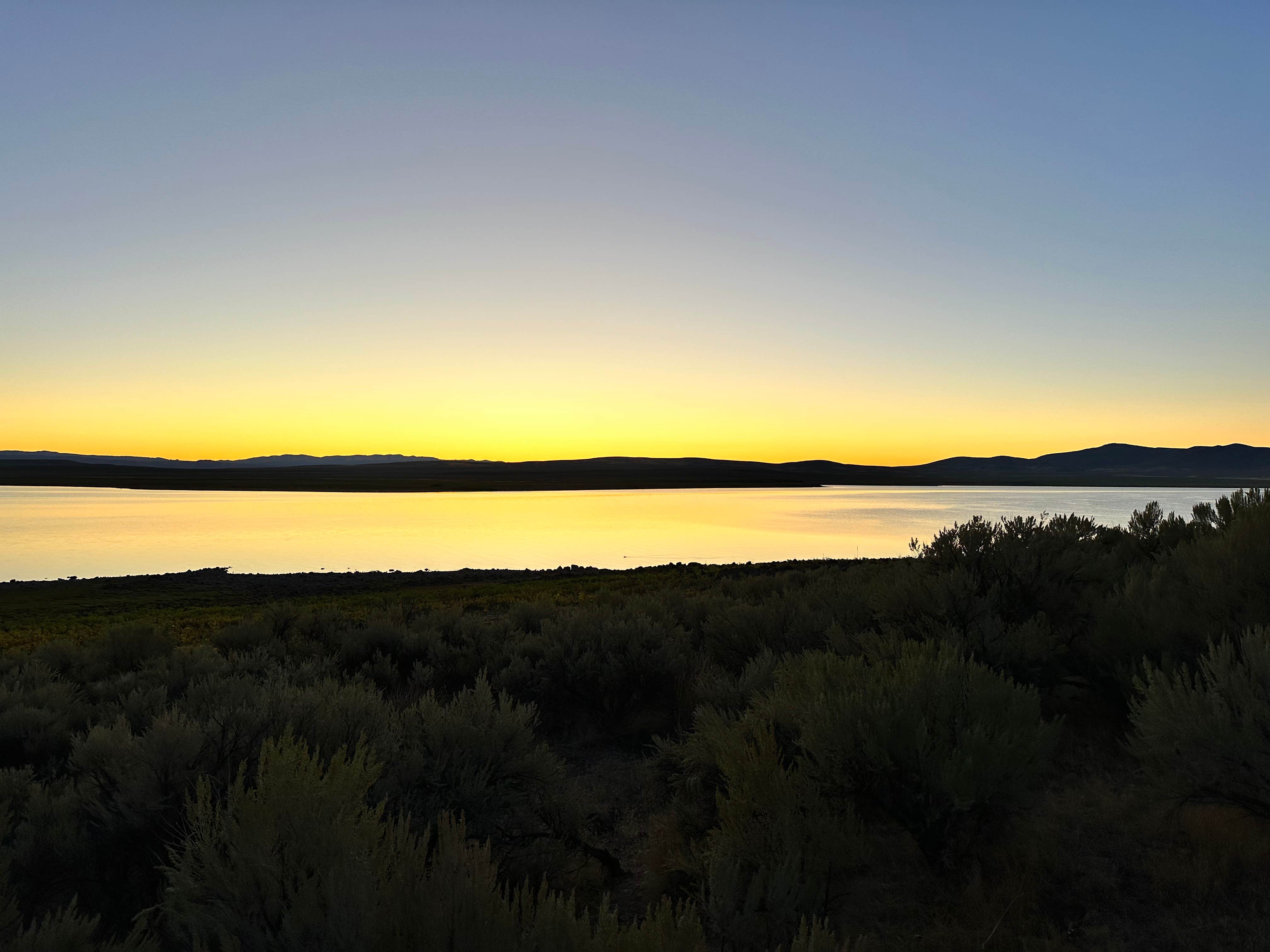 Tate W.'s photo of a dispersed camping area at Antelope Reservoir near Melba, ID