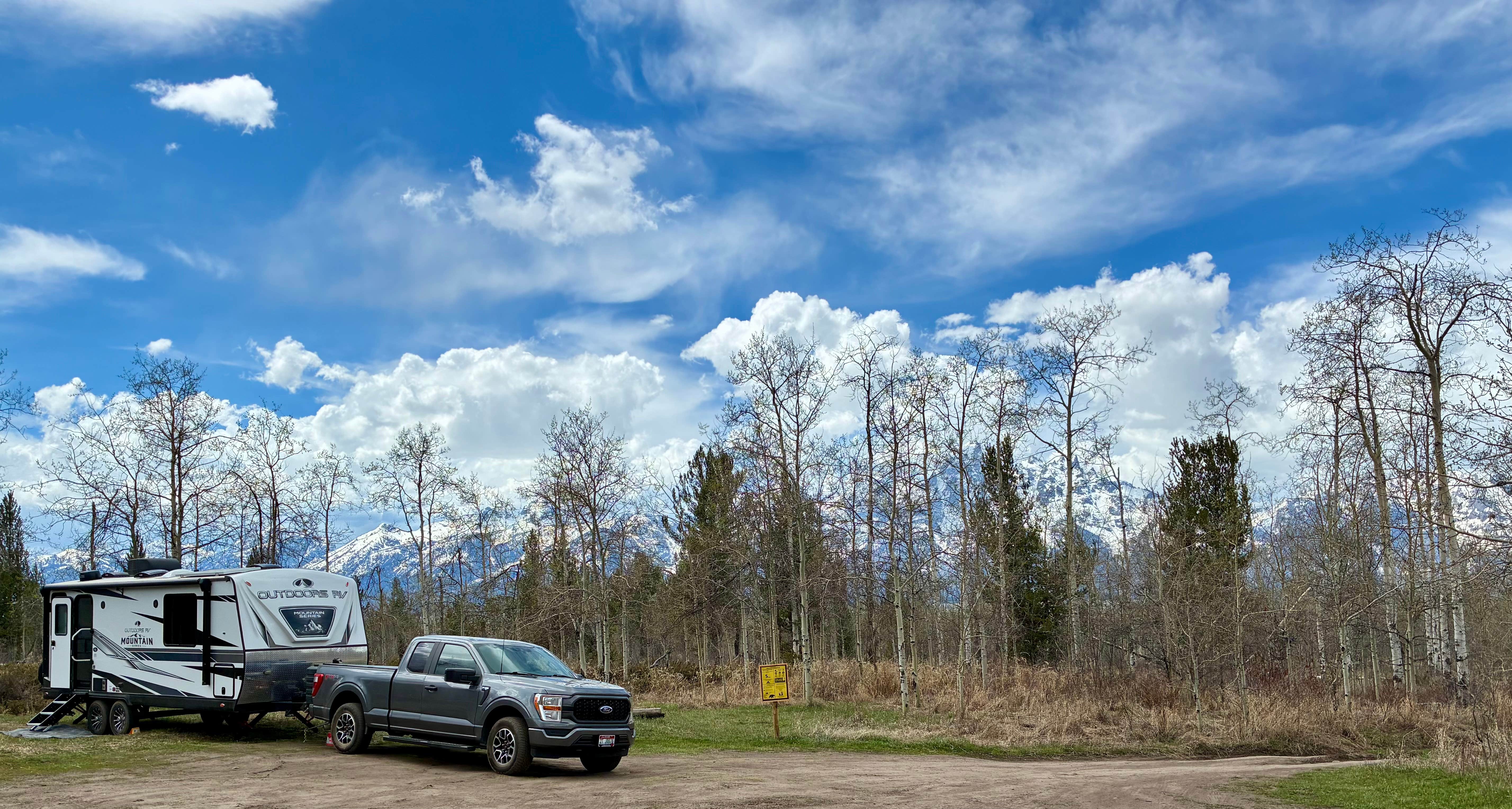 Camper-submitted photo at antelope springs campsites near Grand Teton National Park
