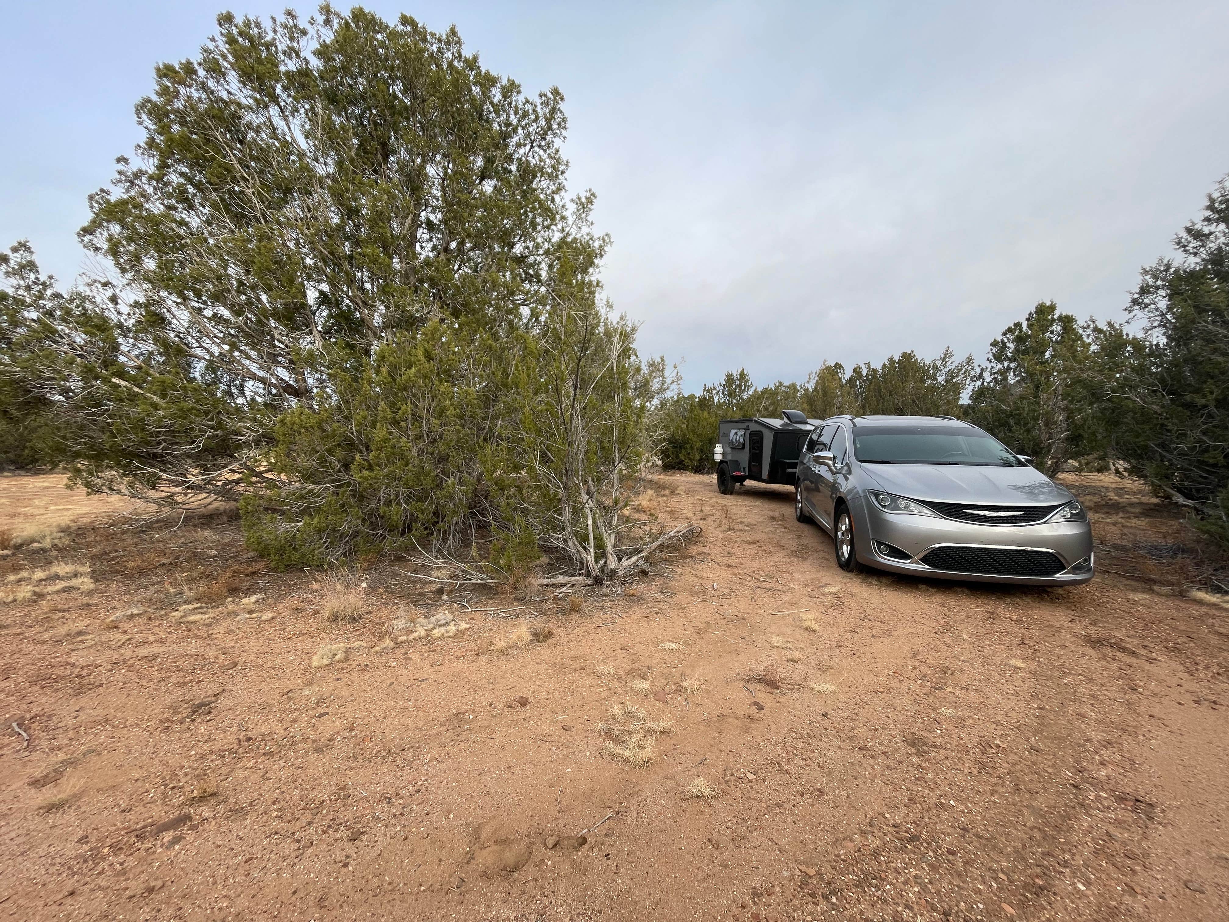 Camper-submitted photo at Anvil Rock Roadside Camp near Seligman, AZ
