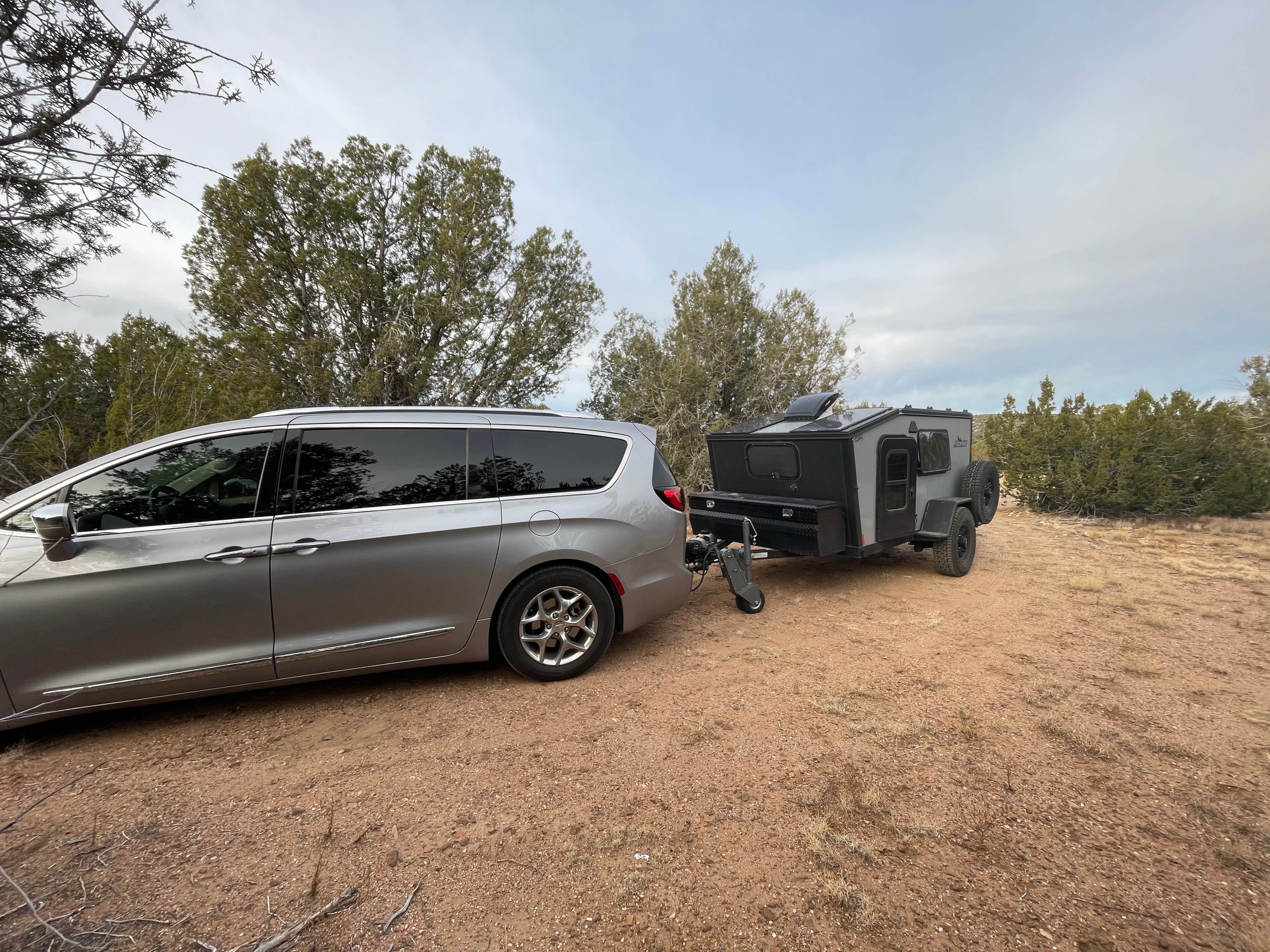 Camper-submitted photo at Anvil Rock Roadside Camp near Seligman, AZ