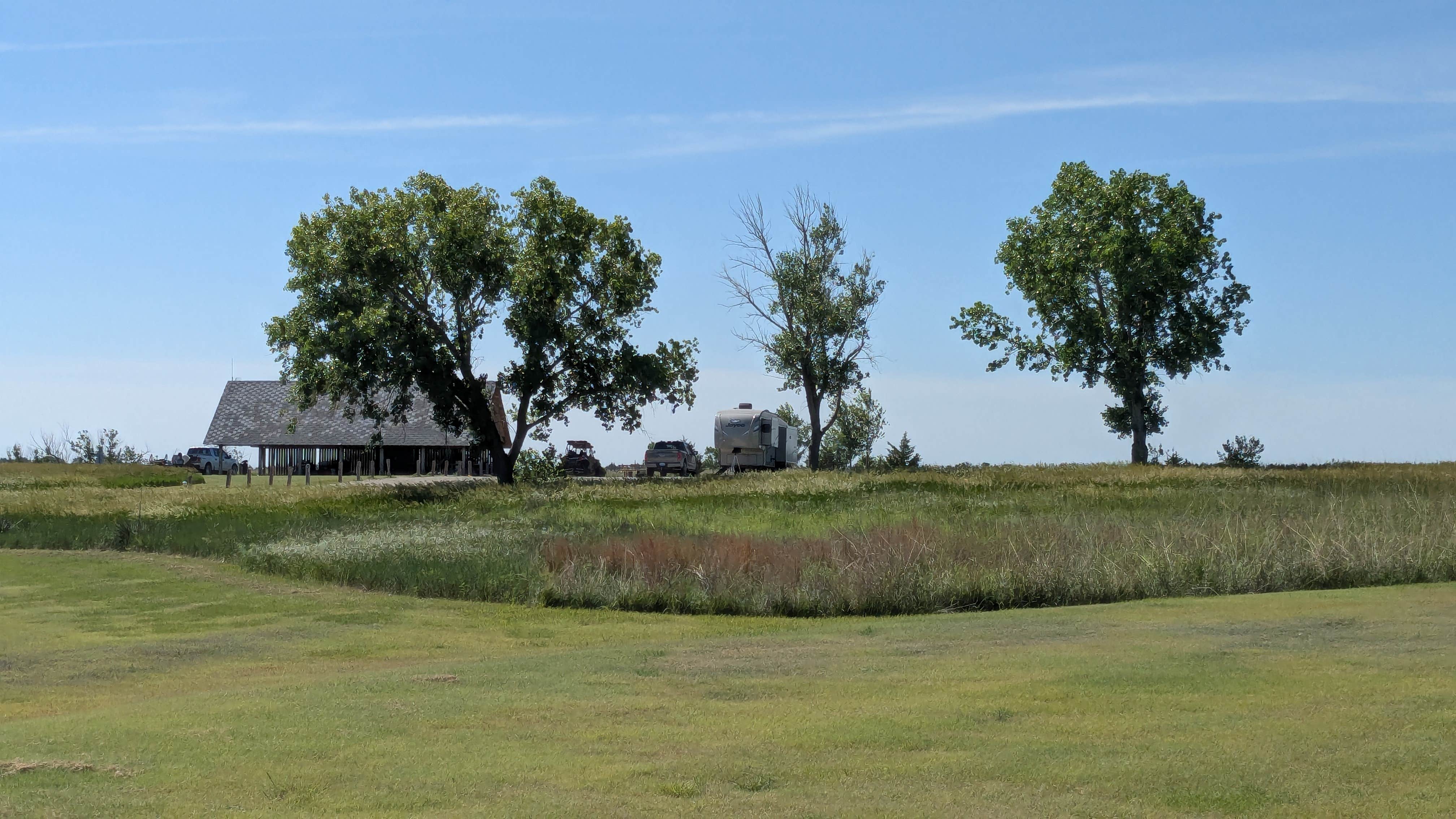 Camper-submitted photo at Page Creek Area — Cedar Bluff State Park near Bogue, KS