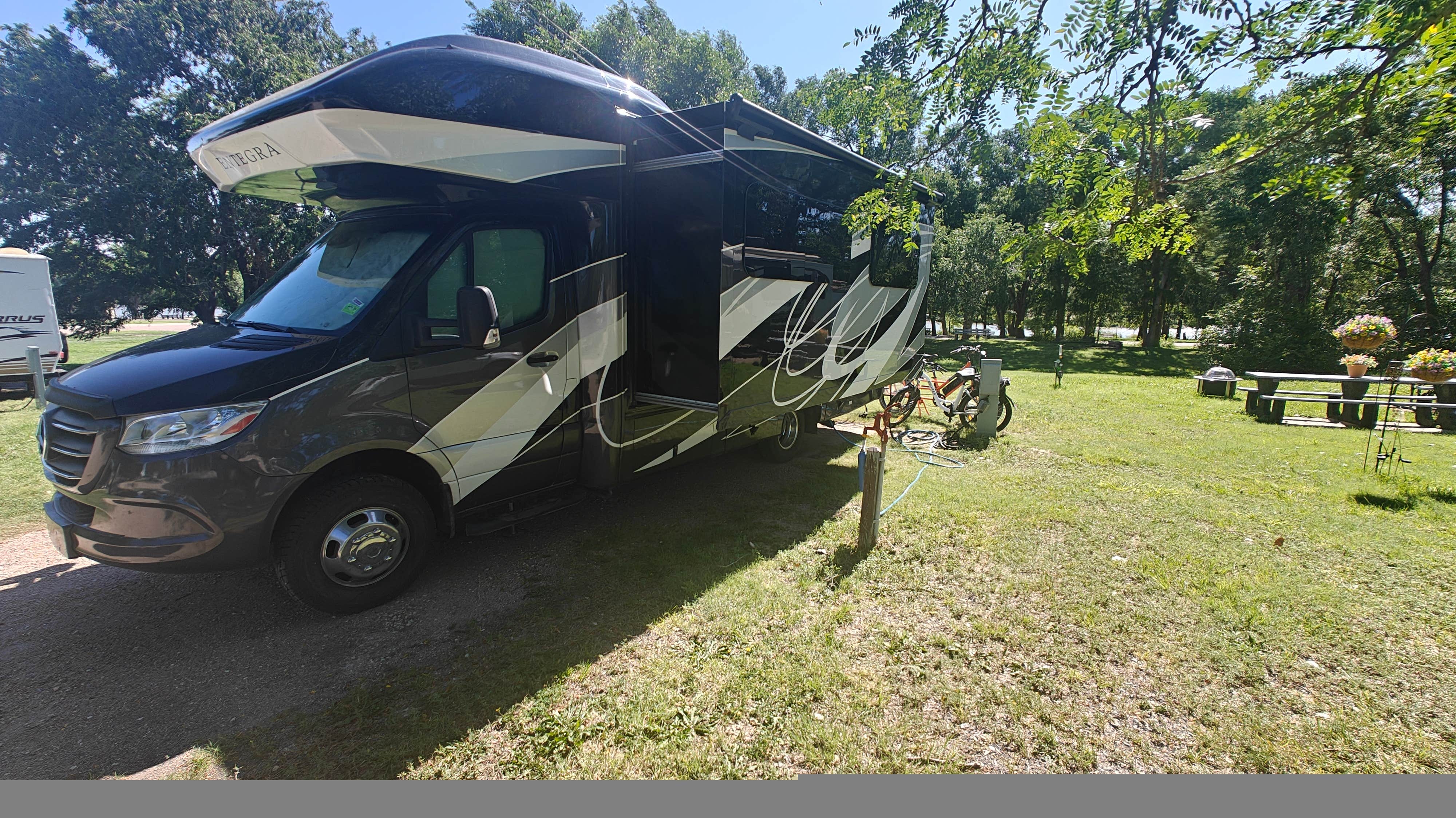 wayne H.'s photo of rv camping at Apache Campground — Historic Lake Scott State Park near Garden City, KS