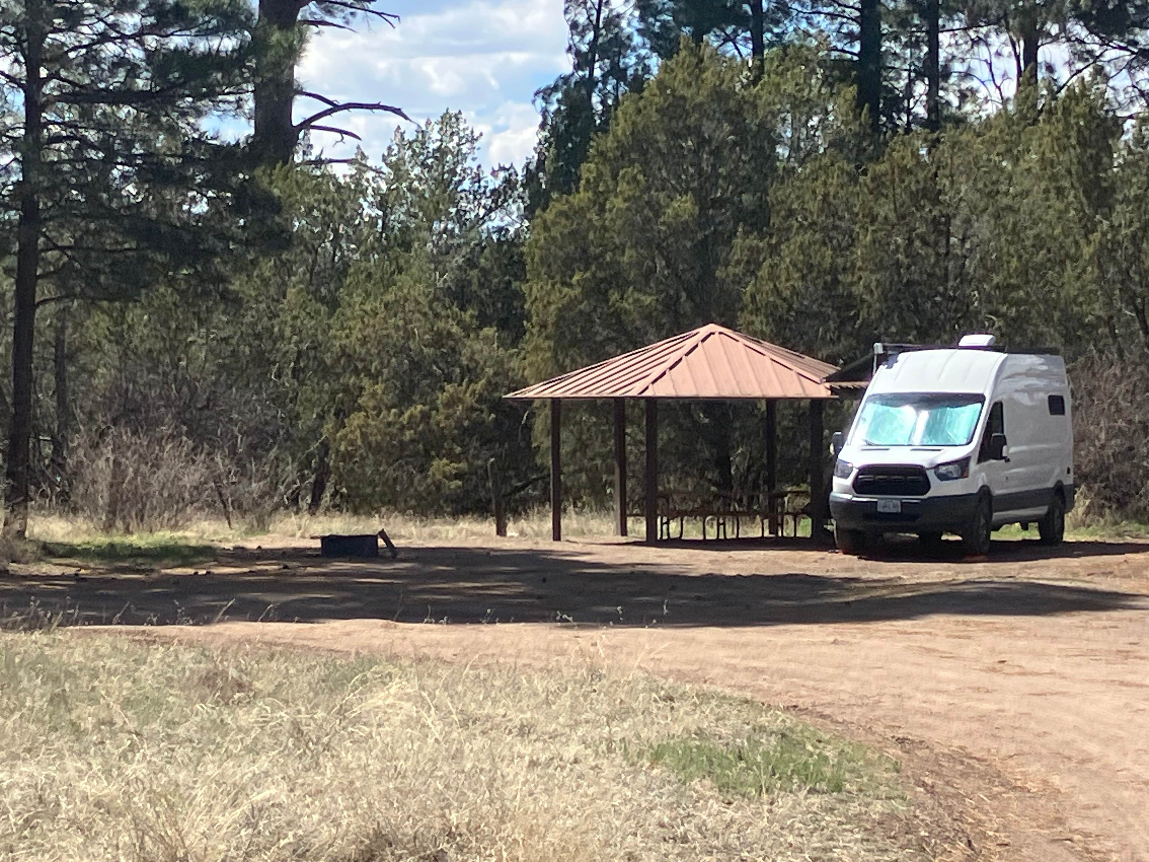 Roger W.'s photo of rv camping at Apache Creek Campground near Reserve, NM
