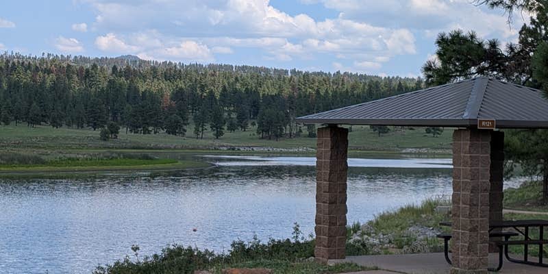Camper submitted image from Apache National Forest Luna Lake Campground