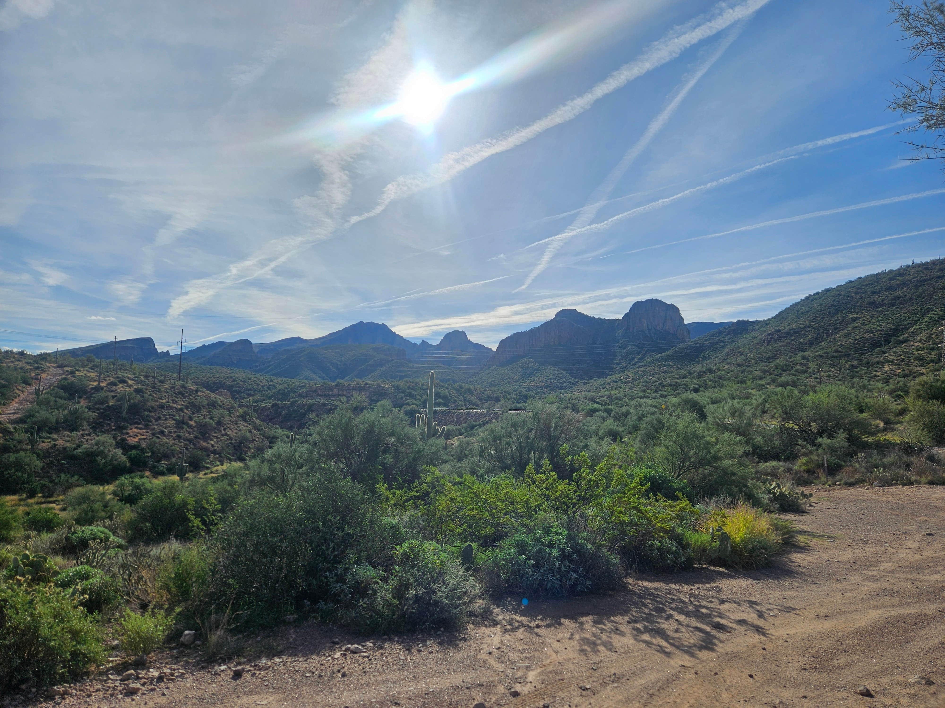 Sharika E.'s photo of a dispersed camping area at Apache Trail North Camp near Chandler, AZ