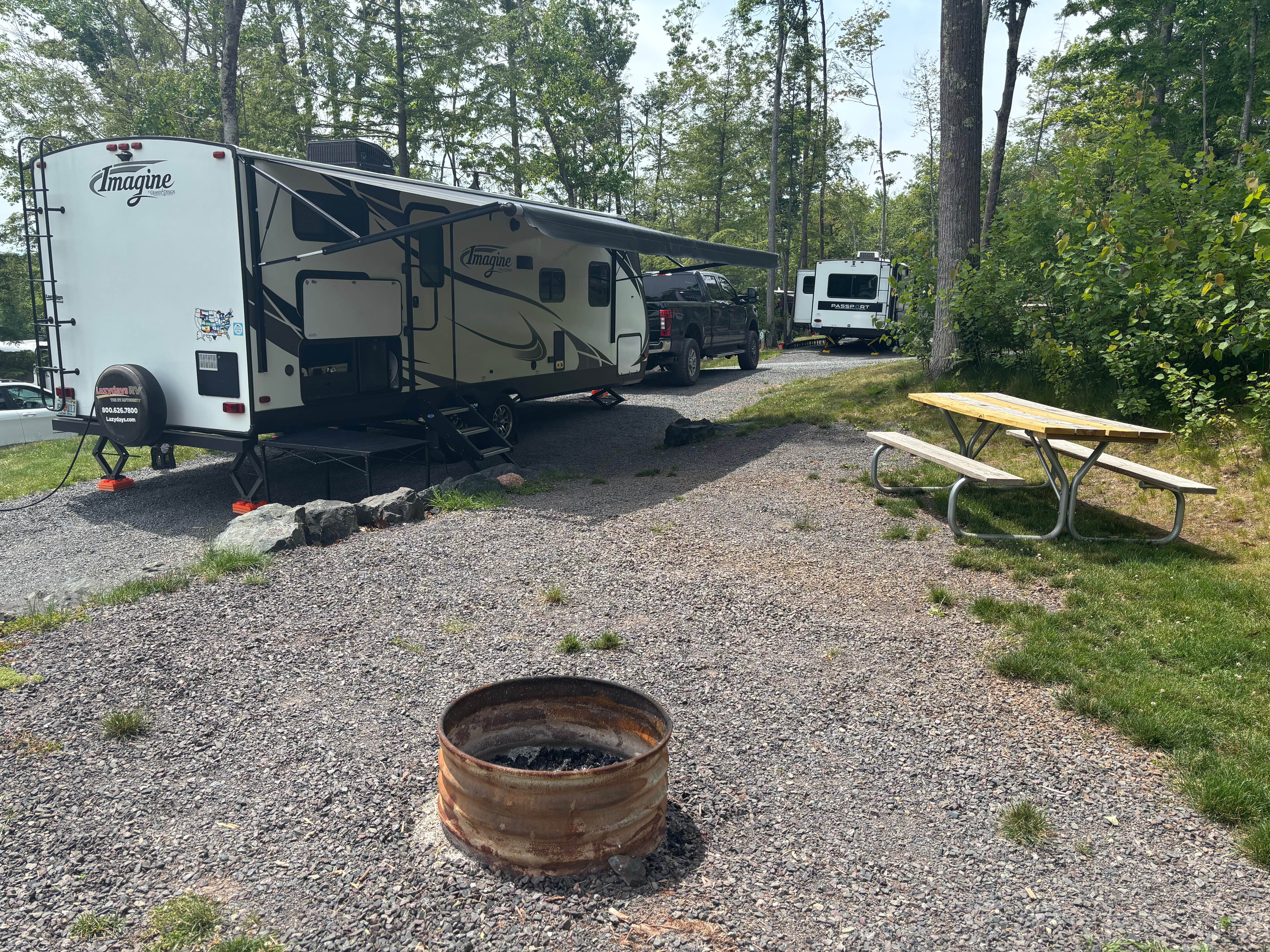 Camper-submitted photo at Apostle Islands Area Campground near Bayfield, WI