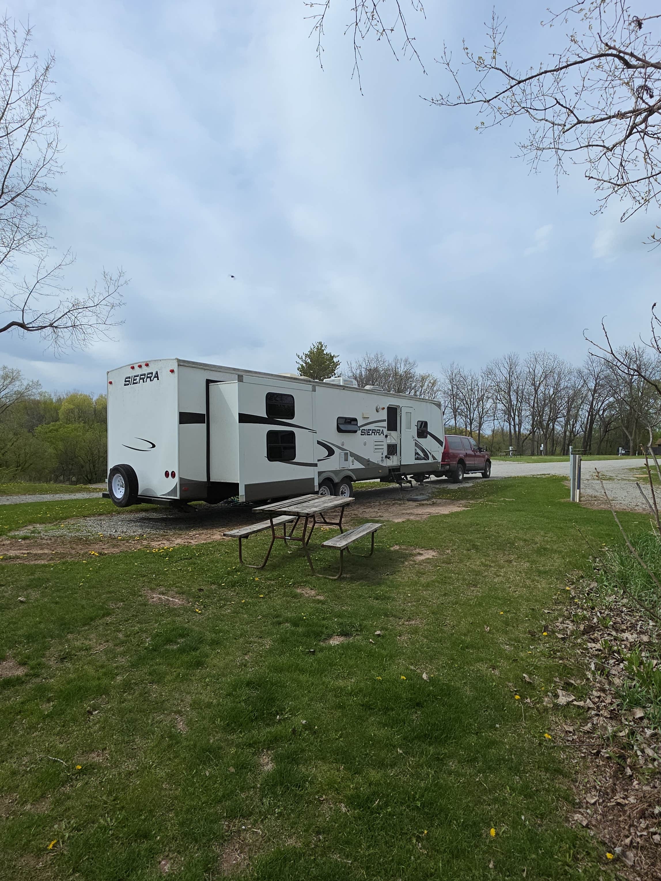 Camper-submitted photo at Apple Creek Campground near New London, WI