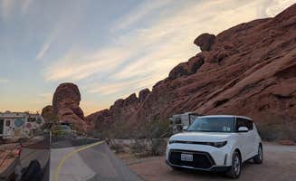 Amy G.'s photo at Arch Rock Campground — Valley of Fire State Park near Overton, NV