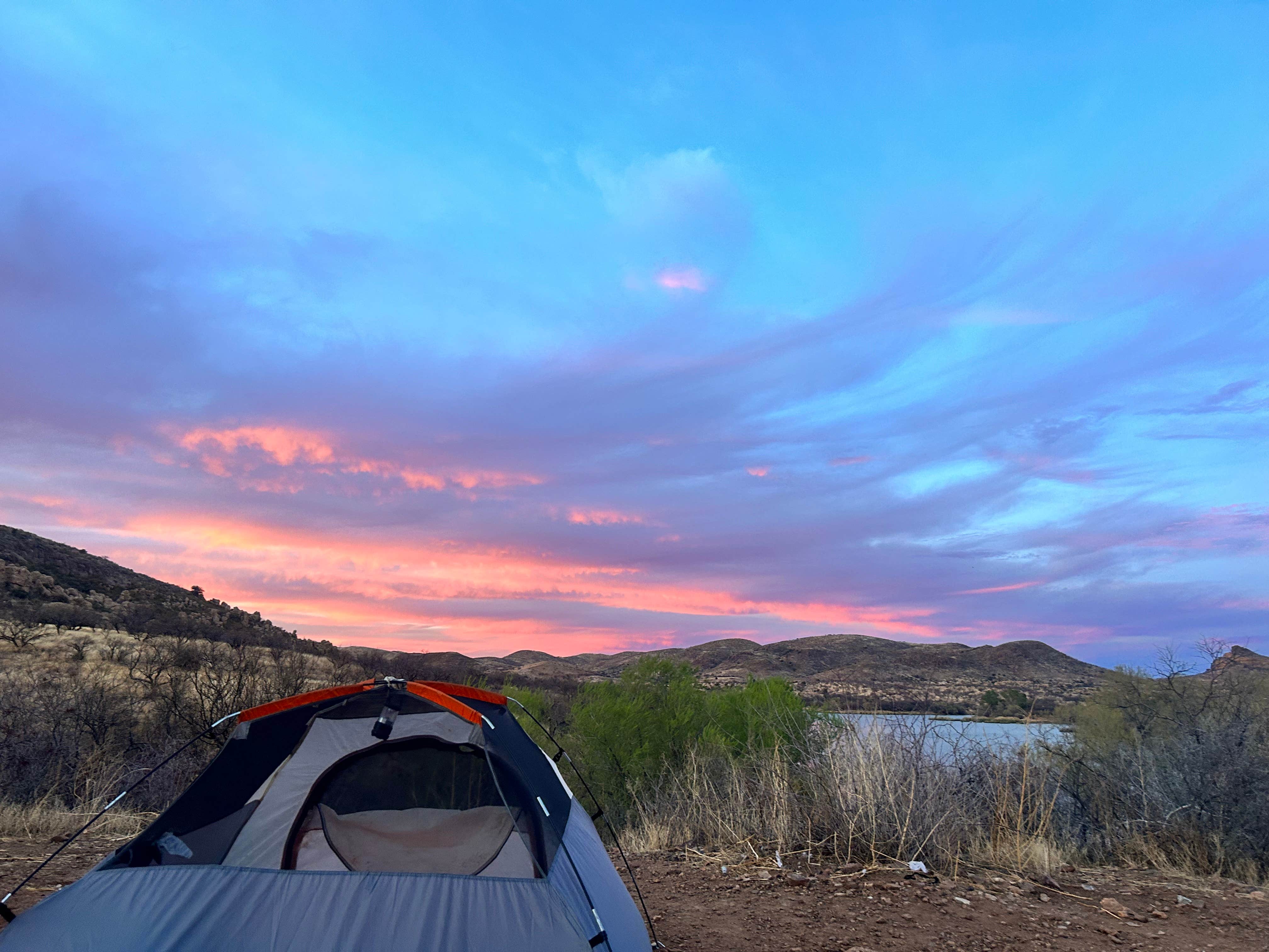 Camper-submitted photo at Arivaca Lake near Arivaca, AZ