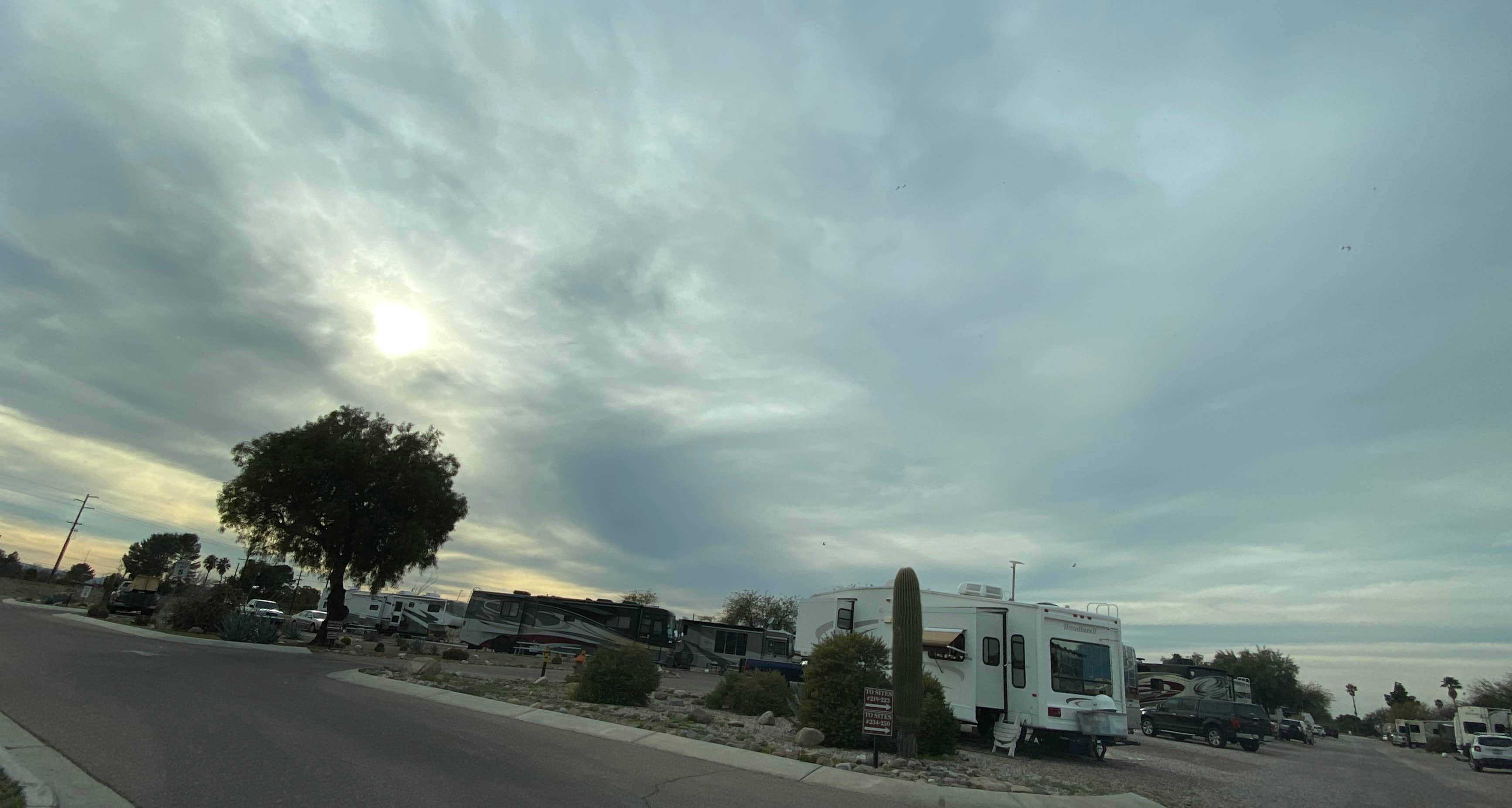 Camper-submitted photo at Davis Monthan AFB FamCamp- Boneyard Vista near Tucson, AZ