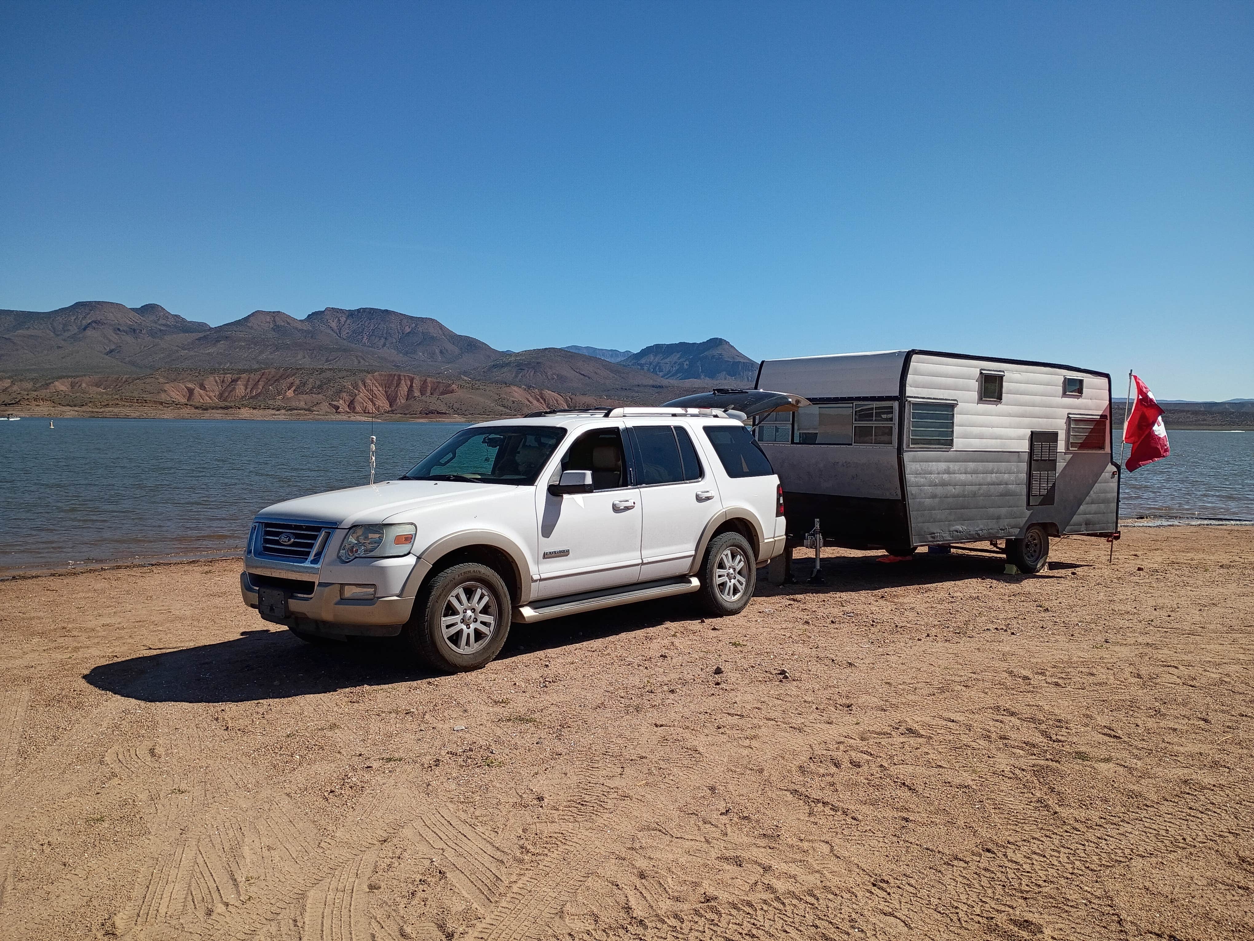 Camper-submitted photo at Bermuda Flat Recreation Site near Tonto Basin, AZ