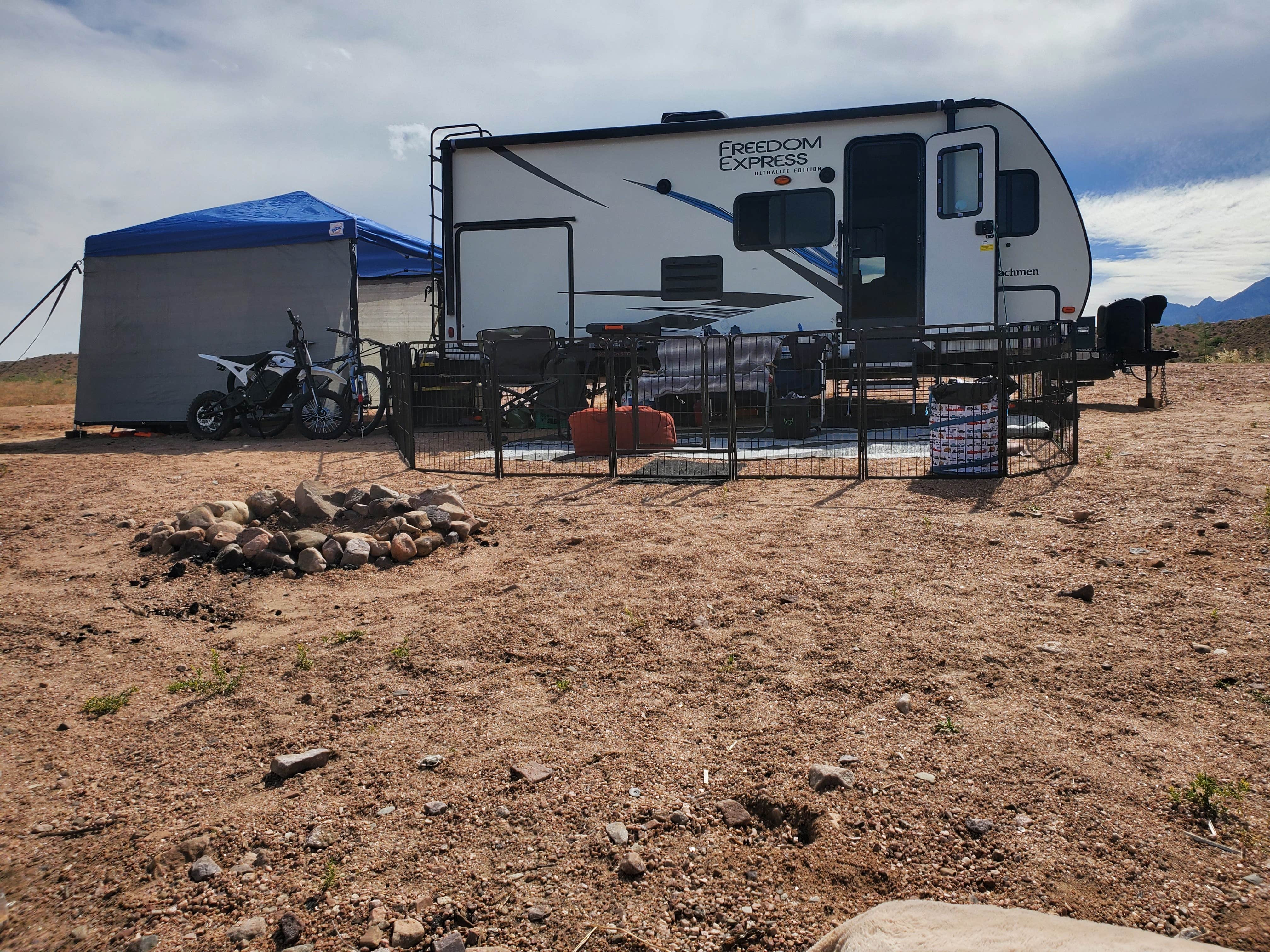 Camper-submitted photo at Bermuda Flat Recreation Site near Tonto Basin, AZ