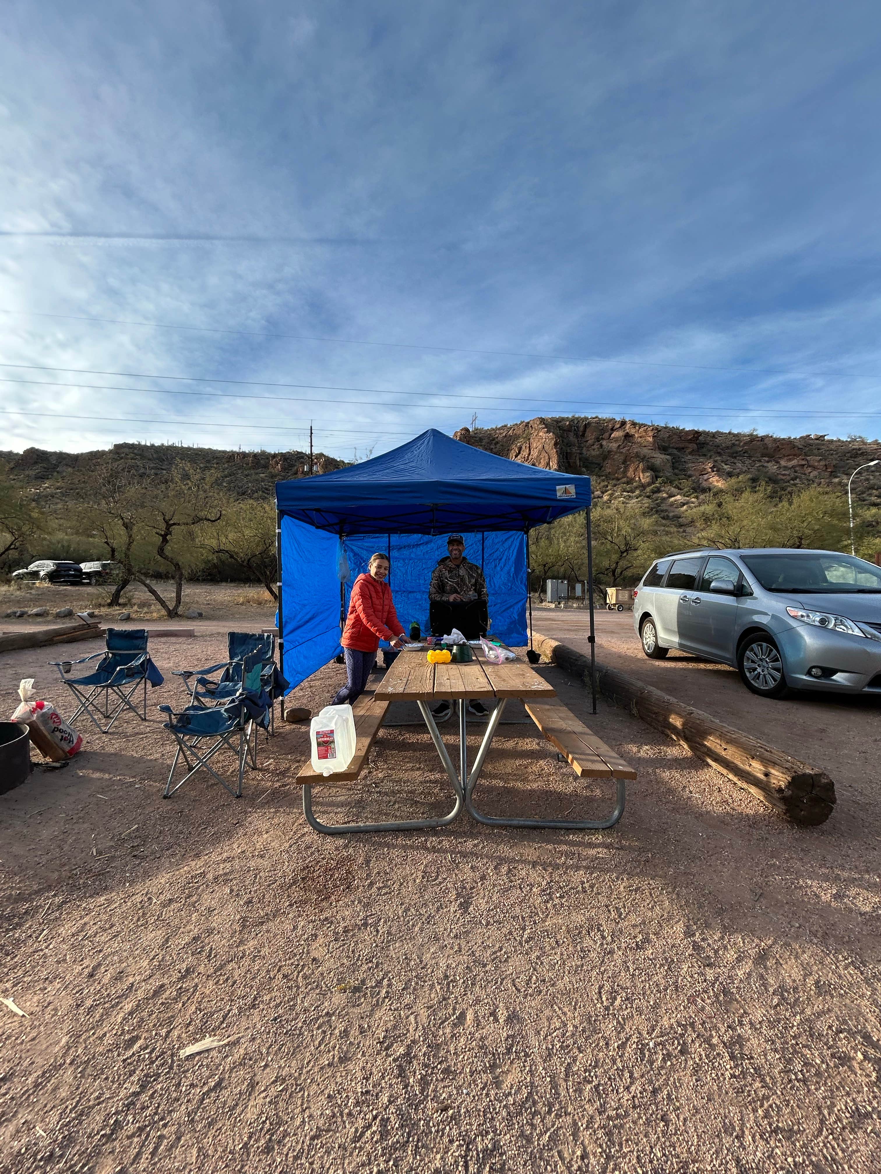 Camper-submitted photo at Canyon Lake Marina & Campground near Gold Canyon, AZ