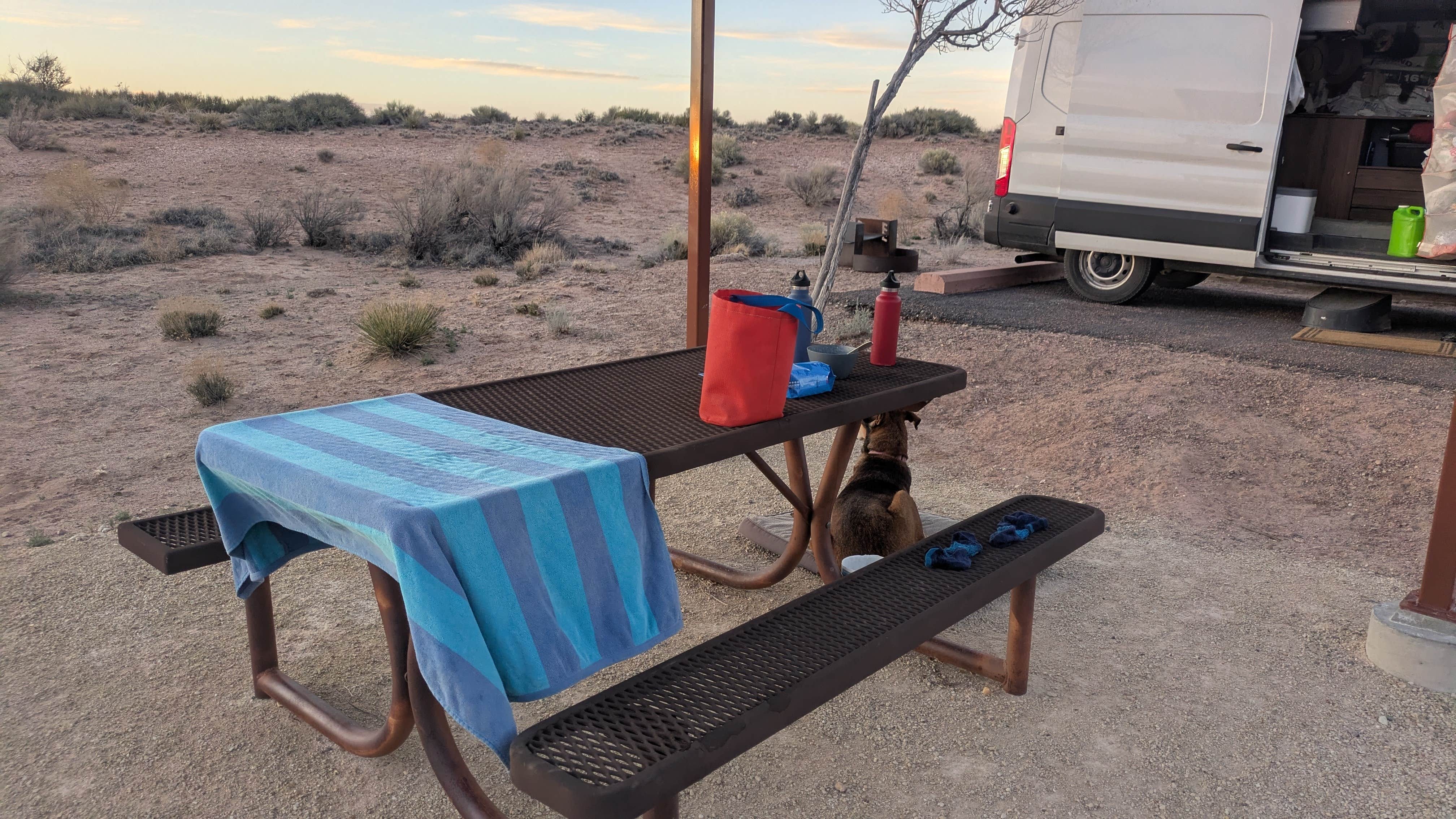 Vidalia S.'s photo of rv camping at Homolovi State Park Campground near Winslow, AZ